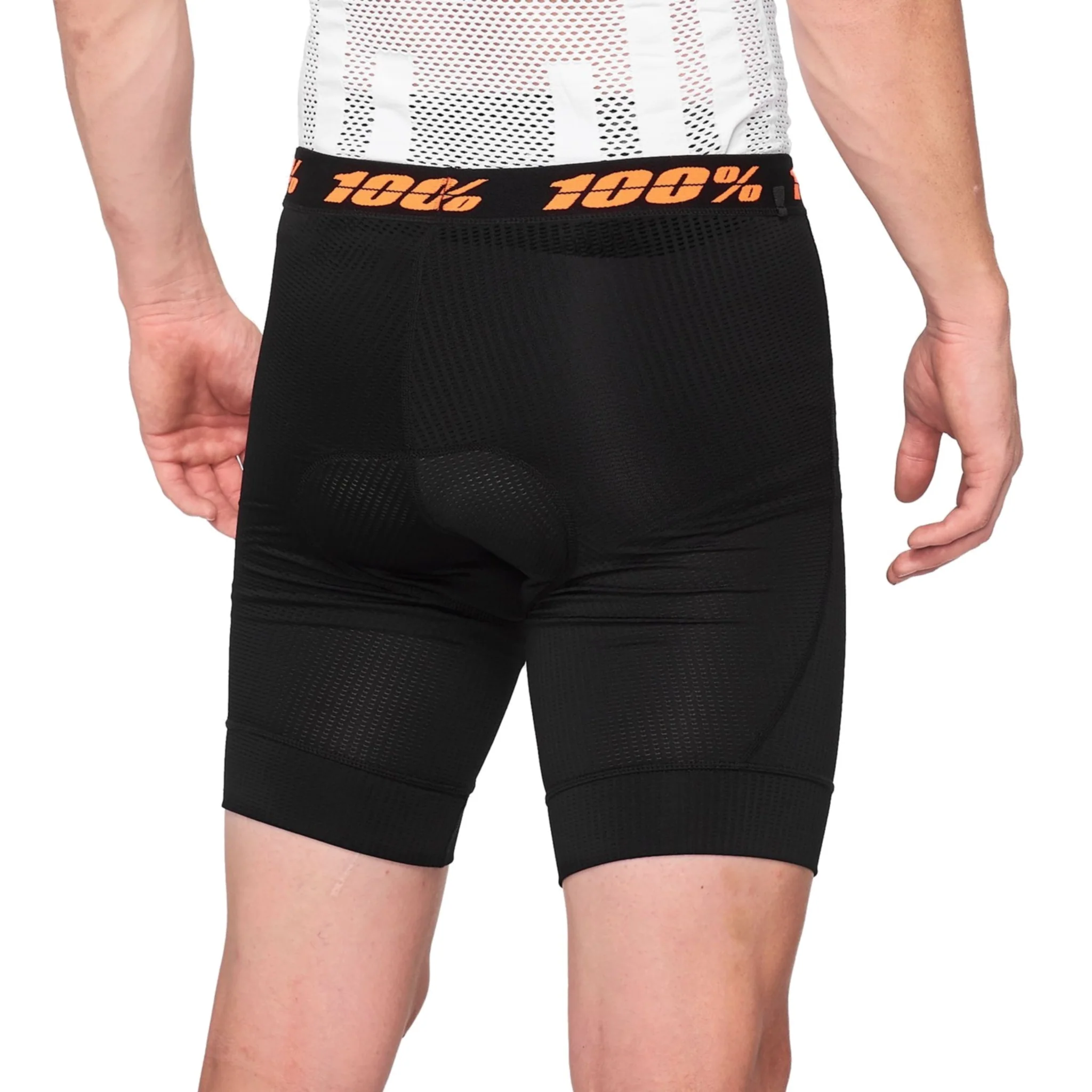 100% Crux Men's Liner Shorts Black - Image 2
