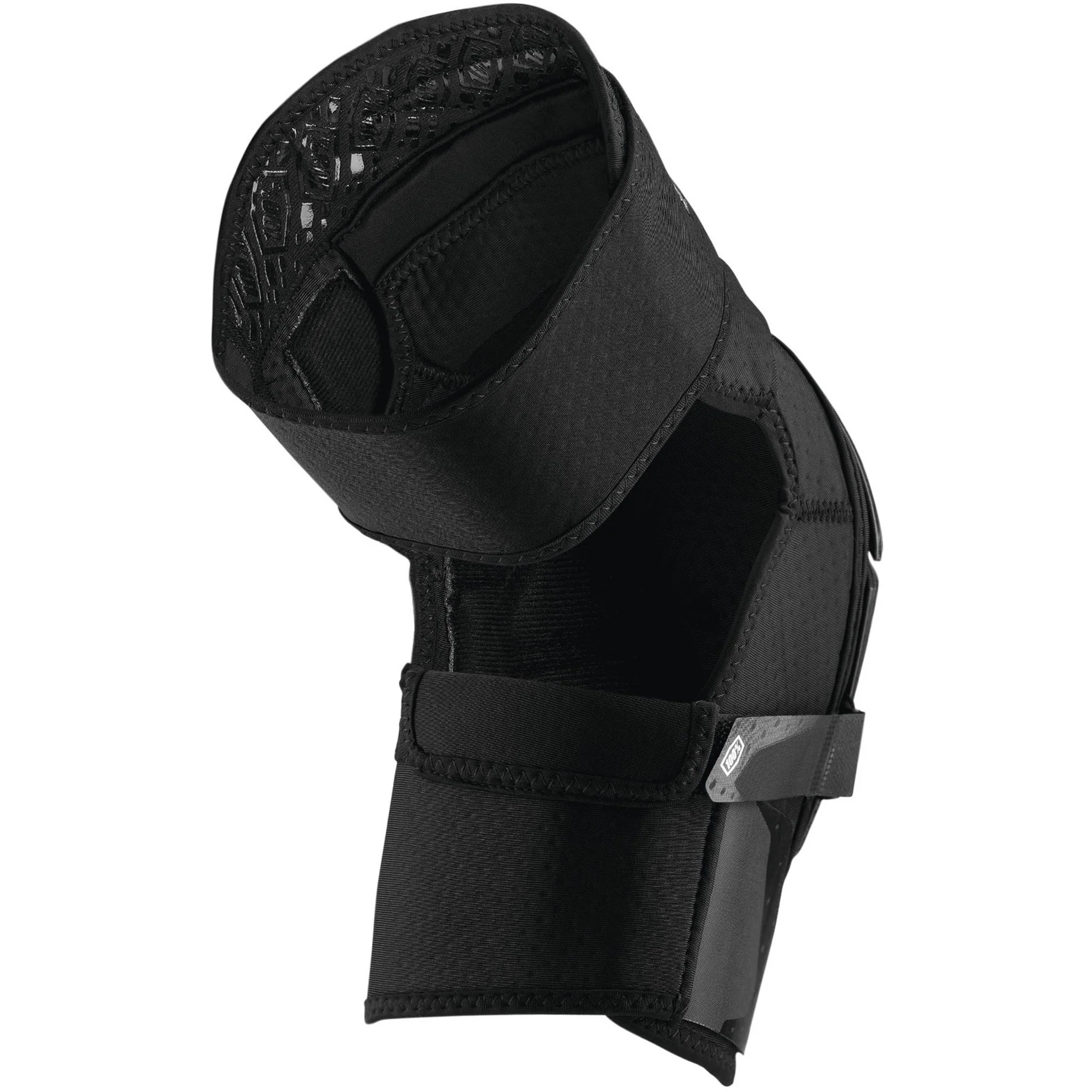 100% Fortis Knee Guards Black - Image 2