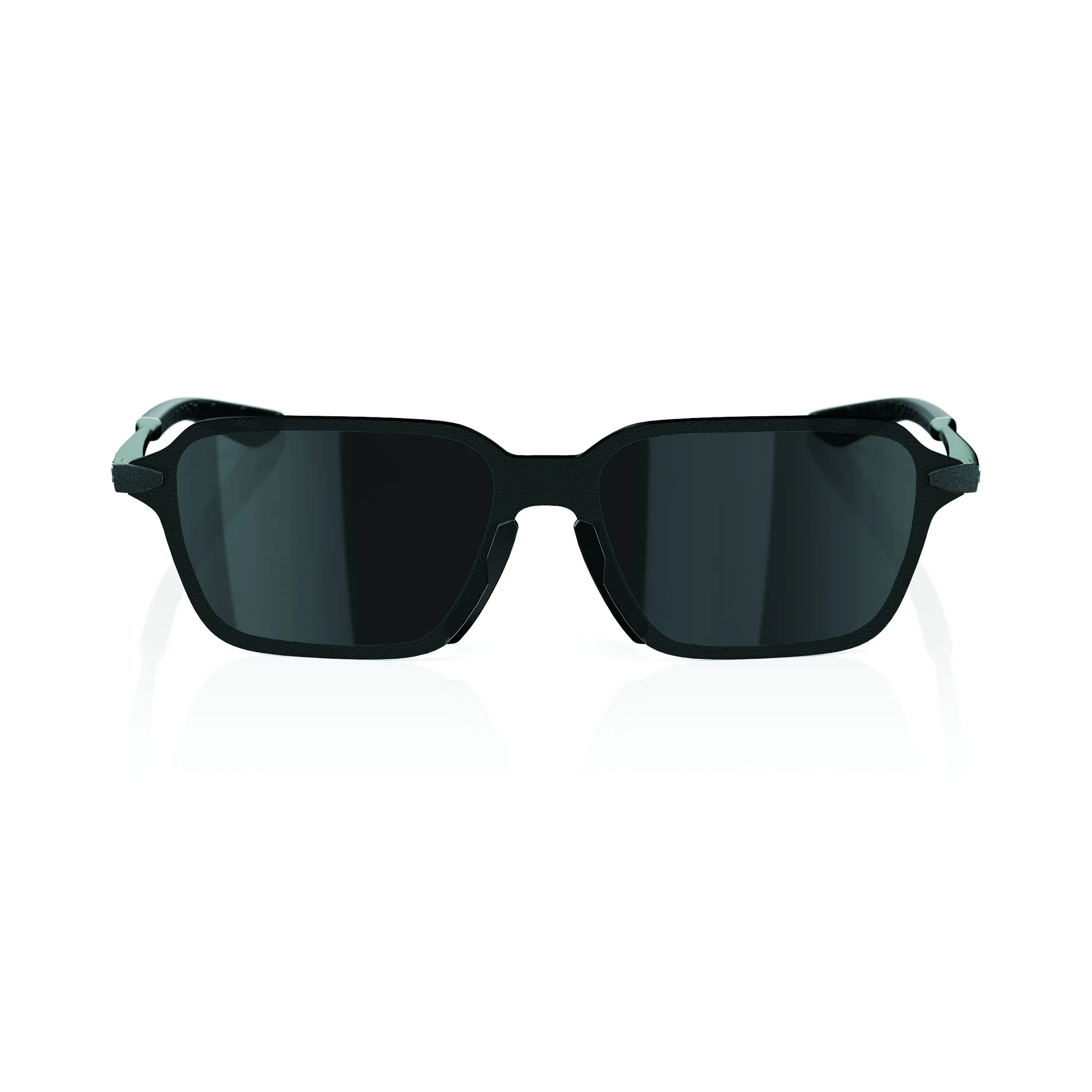 100% LEGERE TRAP Sunglasses Matte Gunmetal with Black Mirror Lens - Image 2
