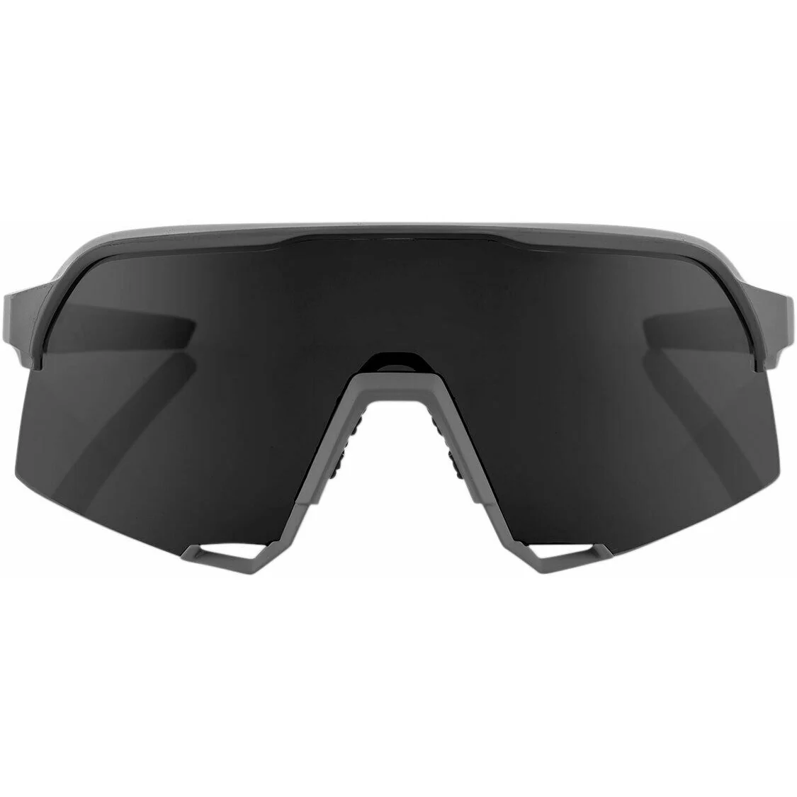 100% Performance S3 Sunglasses Stone Grey with Smoke Lens - Image 3