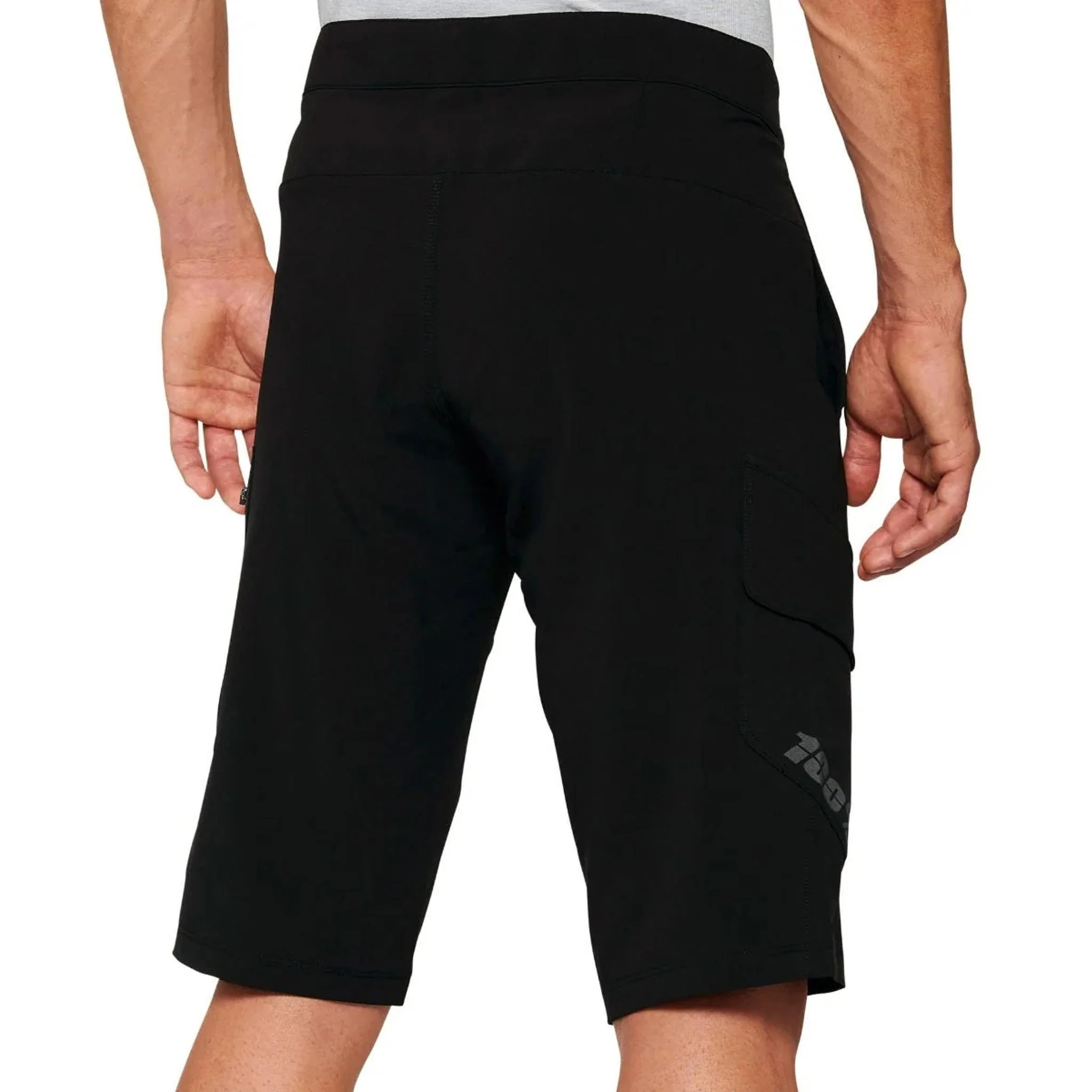100% Ridecamp MTB Shorts With Liner Black - Image 2