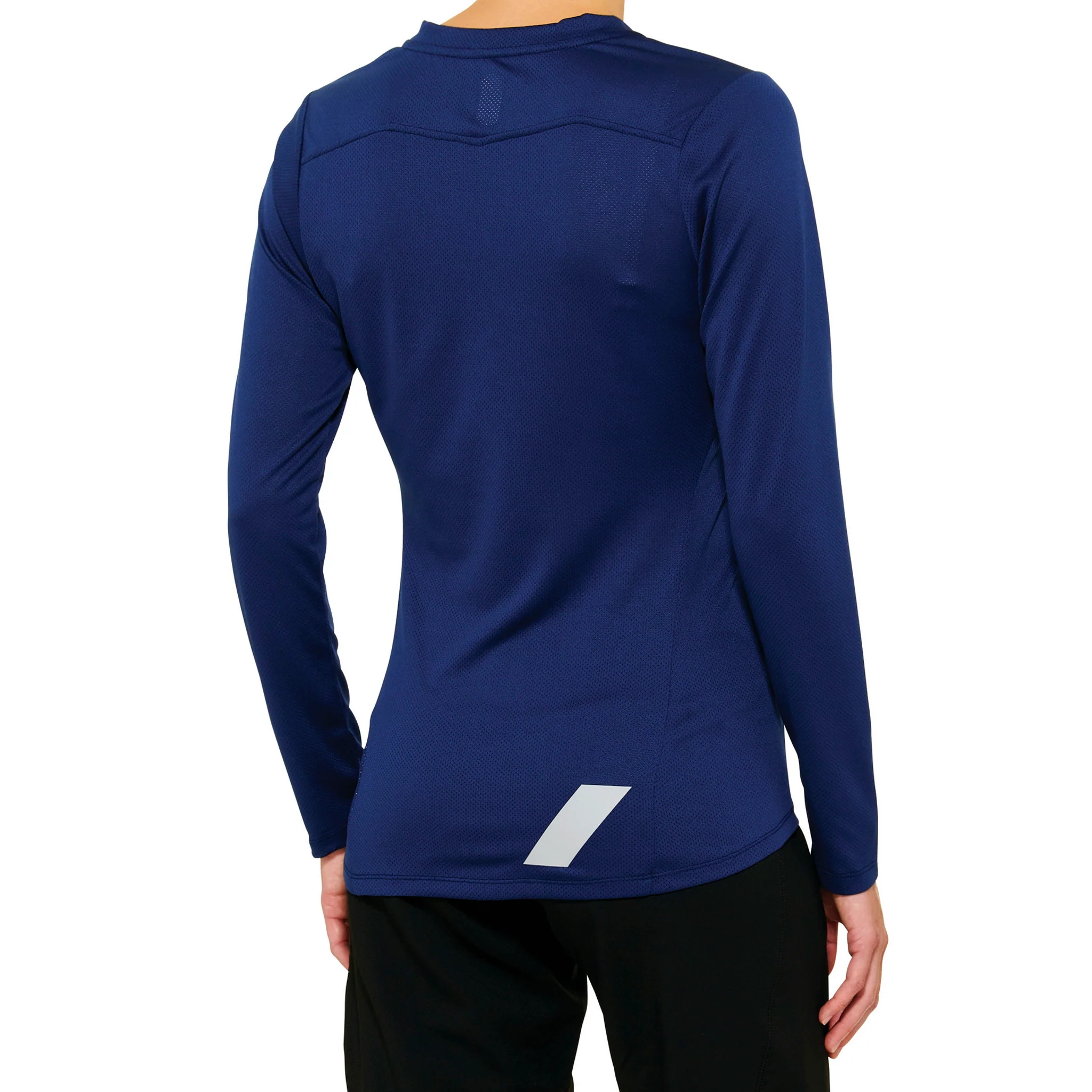 100% Ridecamp Women's Long Sleeve Jersey Navy - Image 2