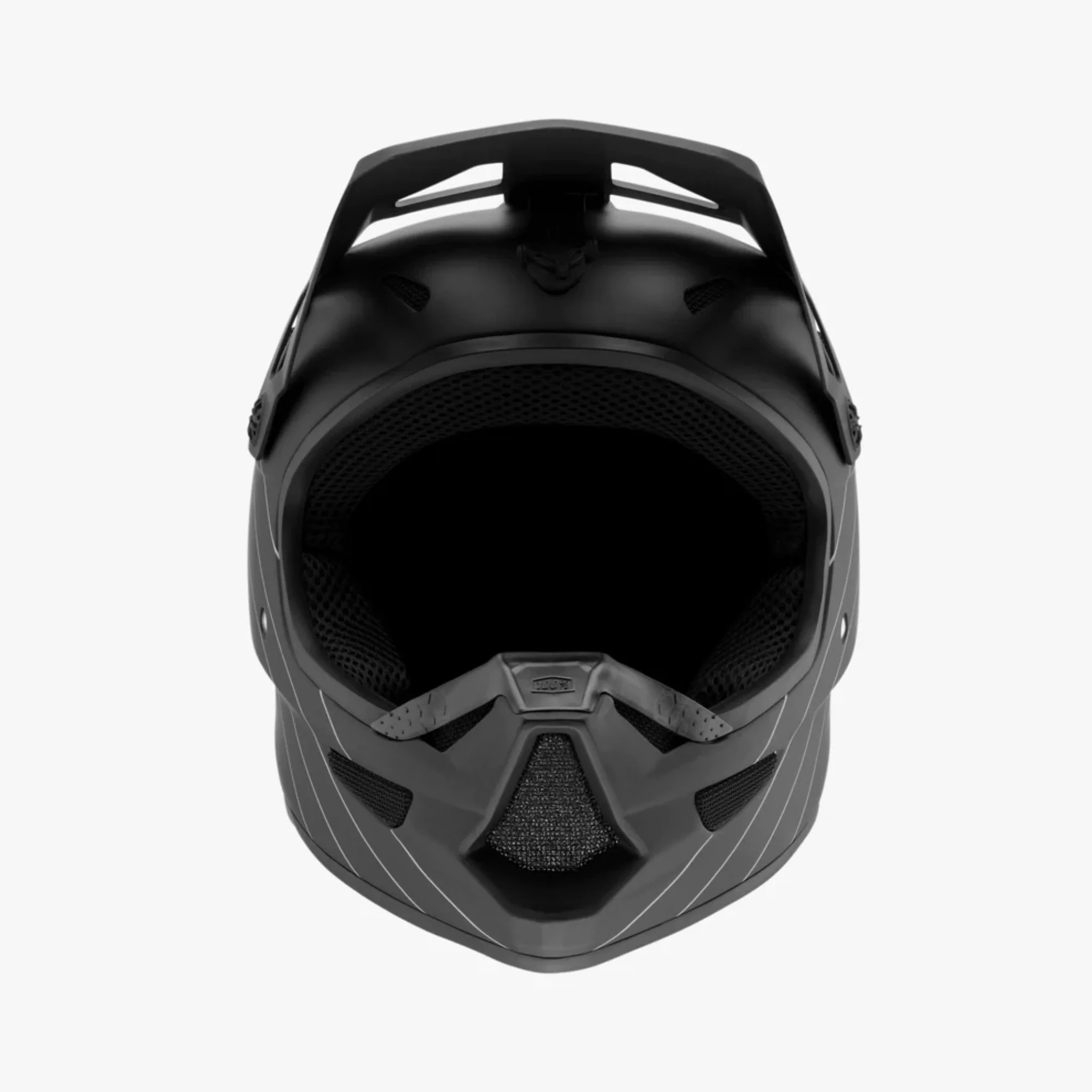 100% Status Youth Full Face Helmet Black - Image 2