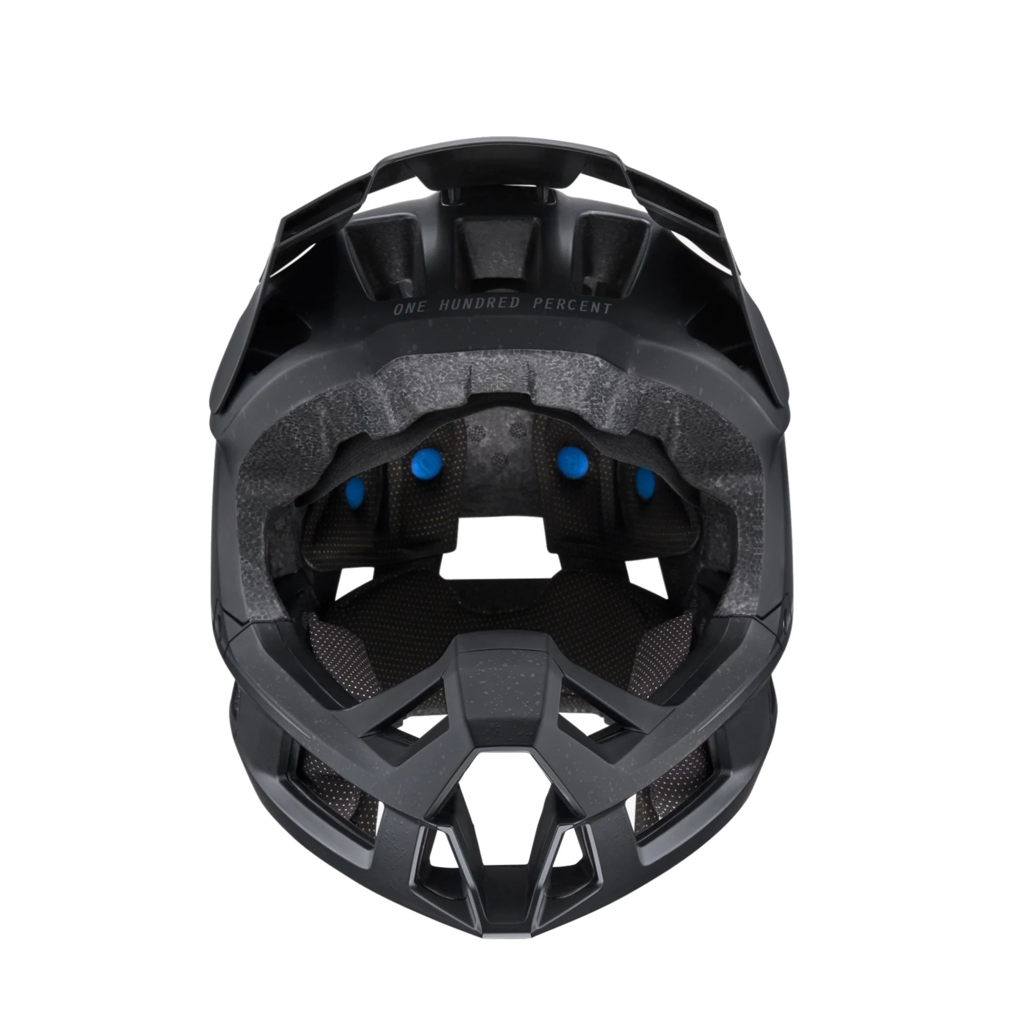 100% Trajecta Enduro Helmet Black - Image 2
