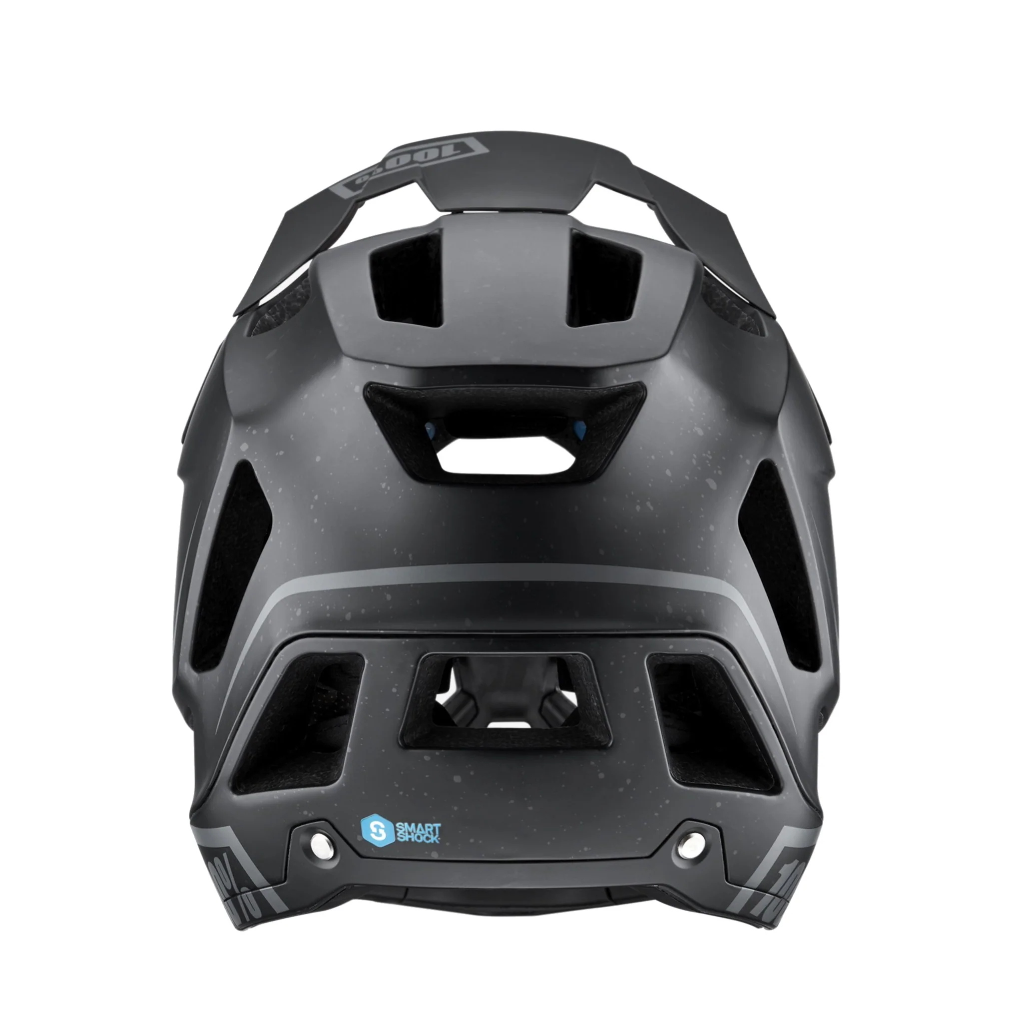 100% Trajecta Enduro Helmet Black - Image 4