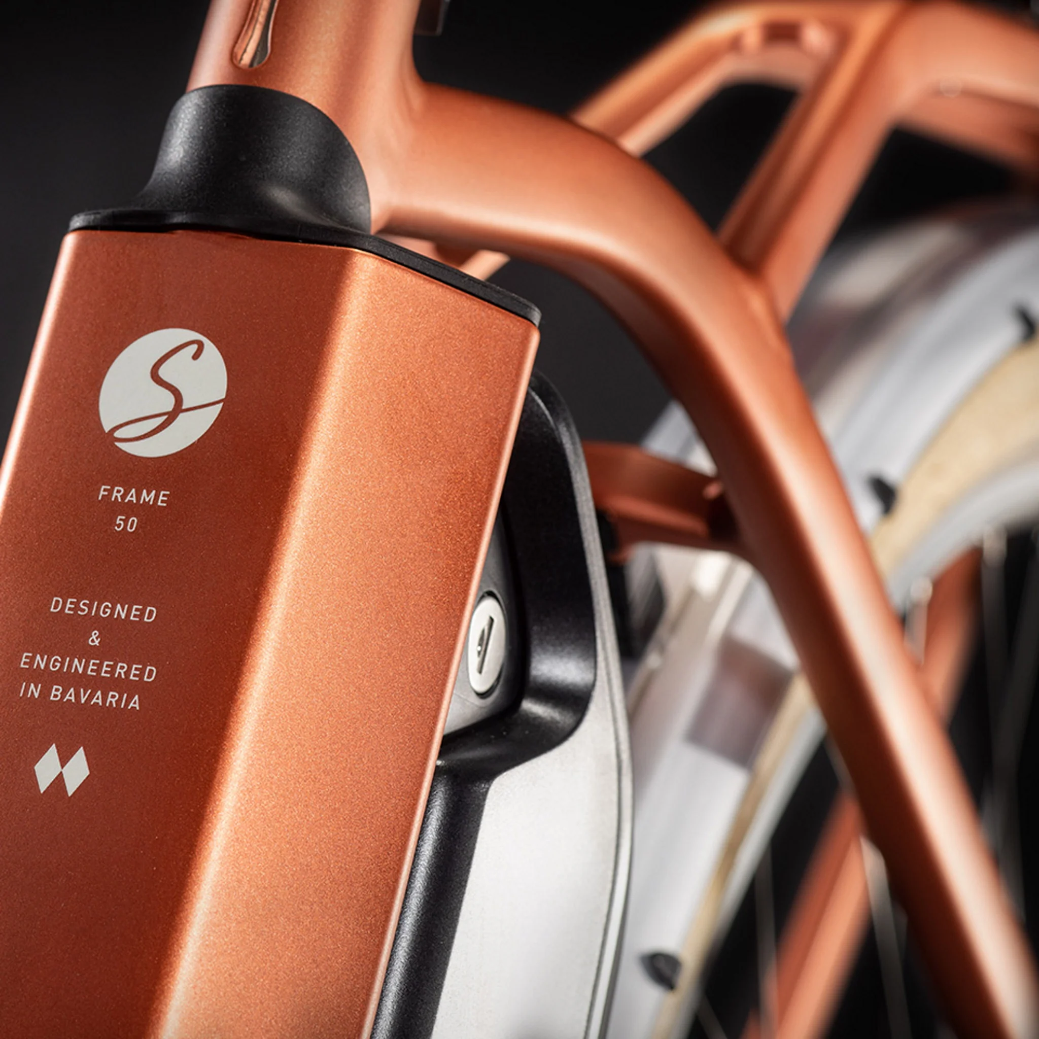 Cube Ella Ride Hybrid Electric Bike 400wh Battery Rusty Orange 'n' Grey - Image 7