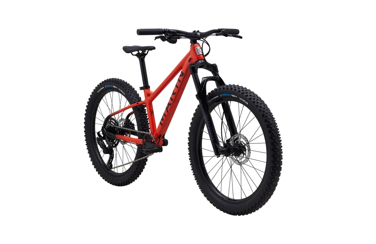 Marin San Quentin 24" Kids Dirt Jump Bike Red/Black - Image 2