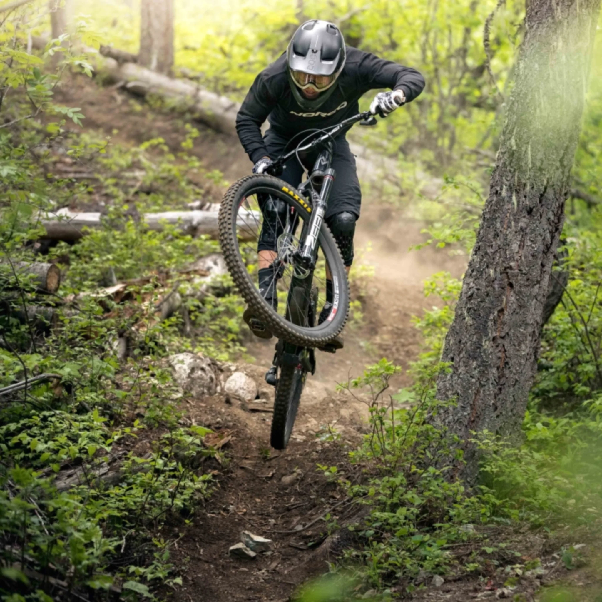 Norco Range C3 Enduro Racing Bike Red/Silver - Image 4