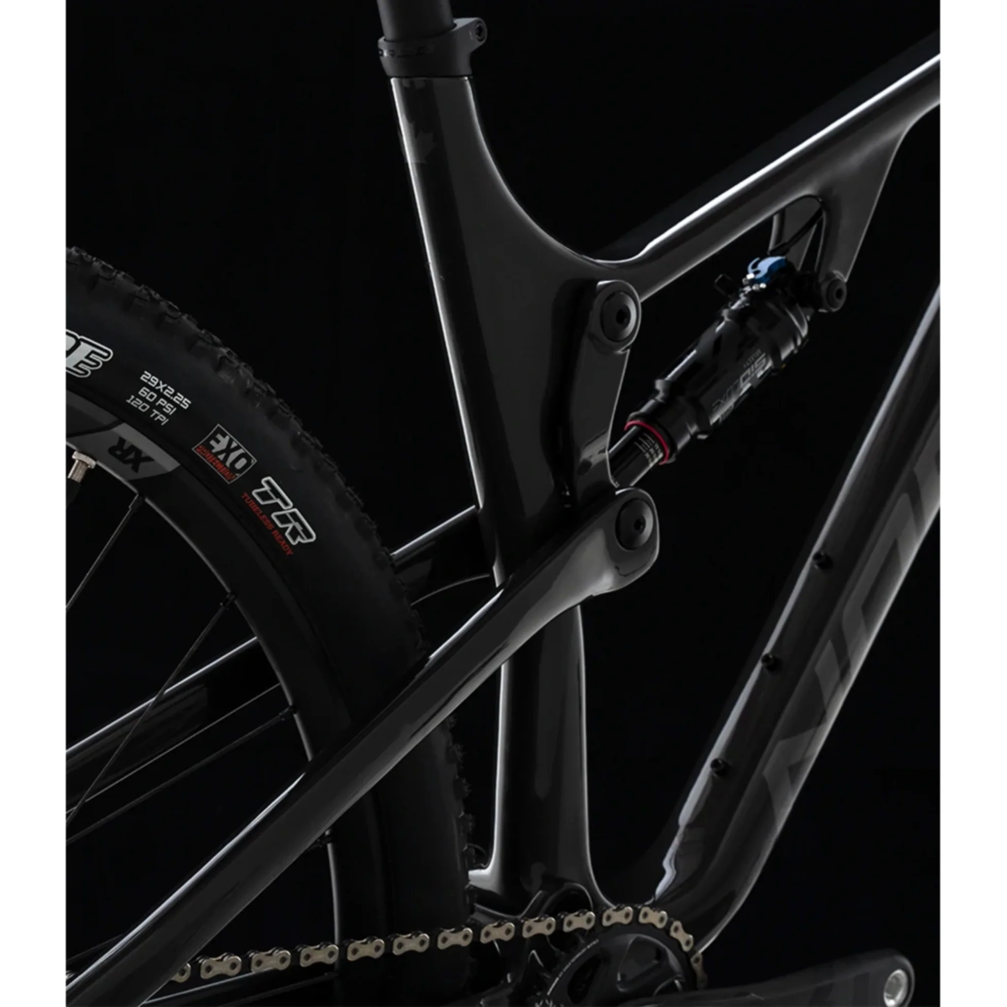 Norco Revolver FS 1 100 Cross-Country Race Bike Black/Silver - Image 6