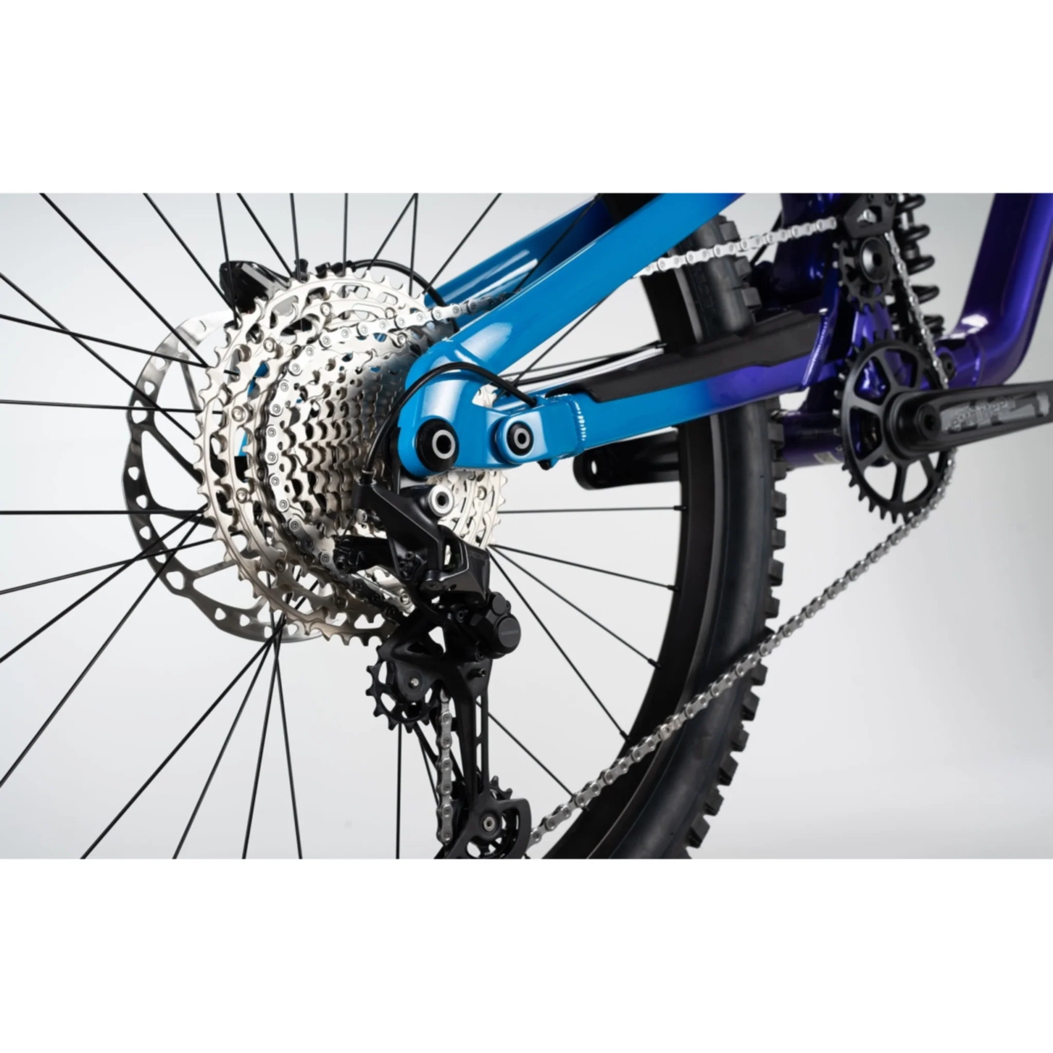 Norco Shore A2 Freeride/Enduro Bike Purple Pink/Blue - Image 6