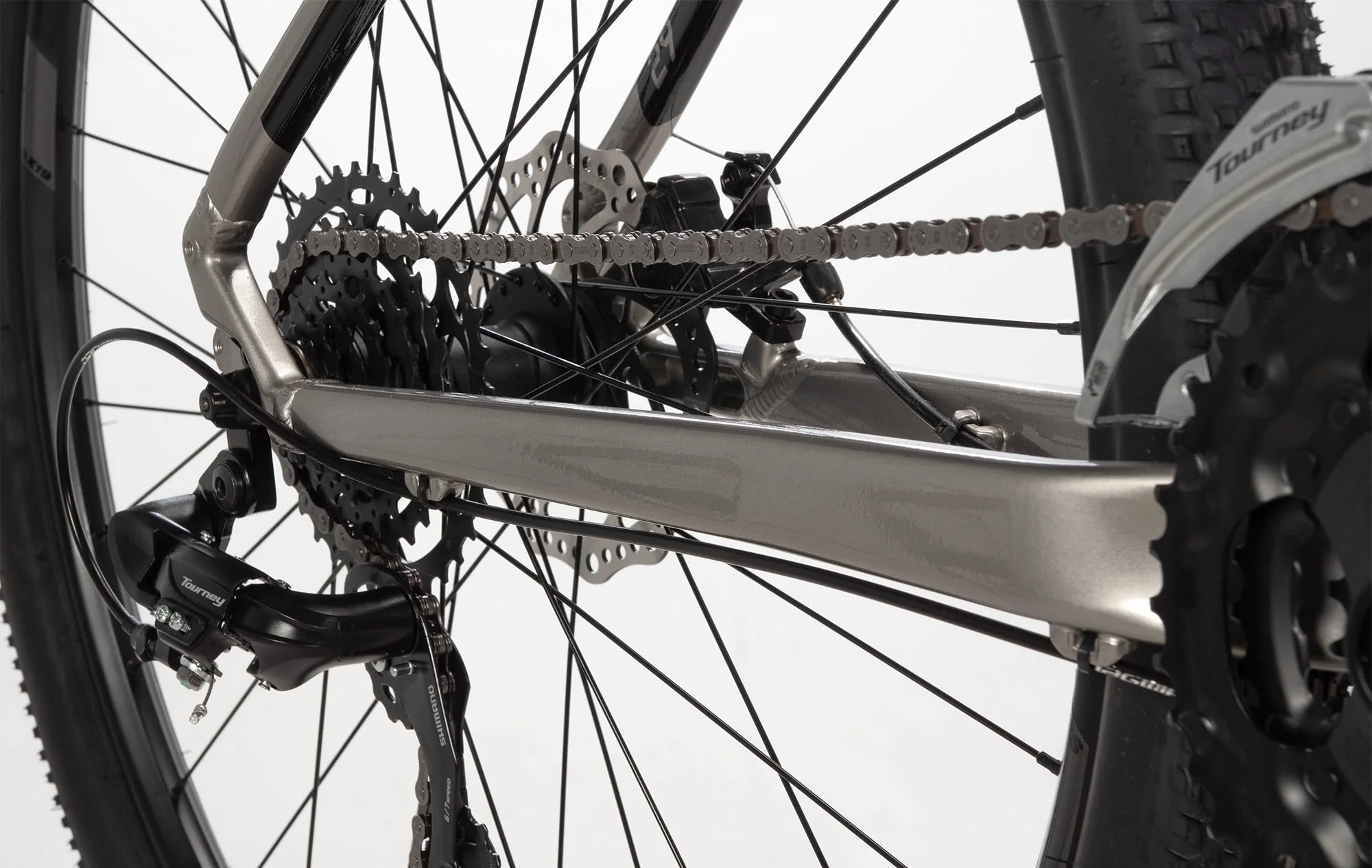 Norco Storm 5 Cross Country Bike Silver/Black - Image 6