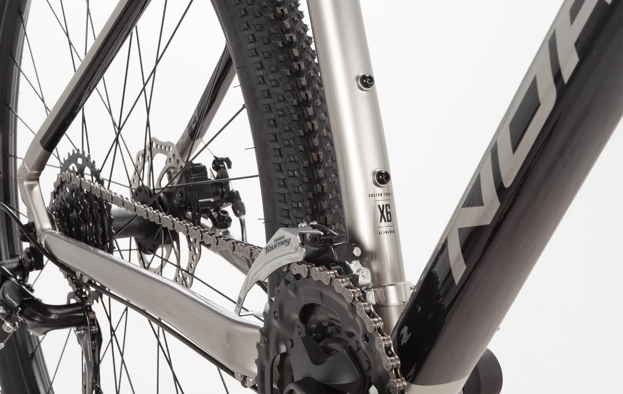 Norco Storm 5 Cross Country Bike Silver/Black - Image 7