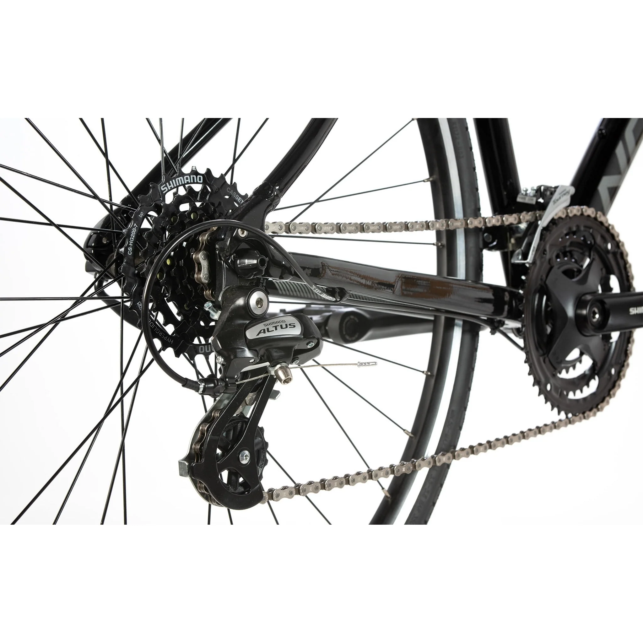 Norco VFR 2 Hybrid Bike Black/Charcoal - Image 7