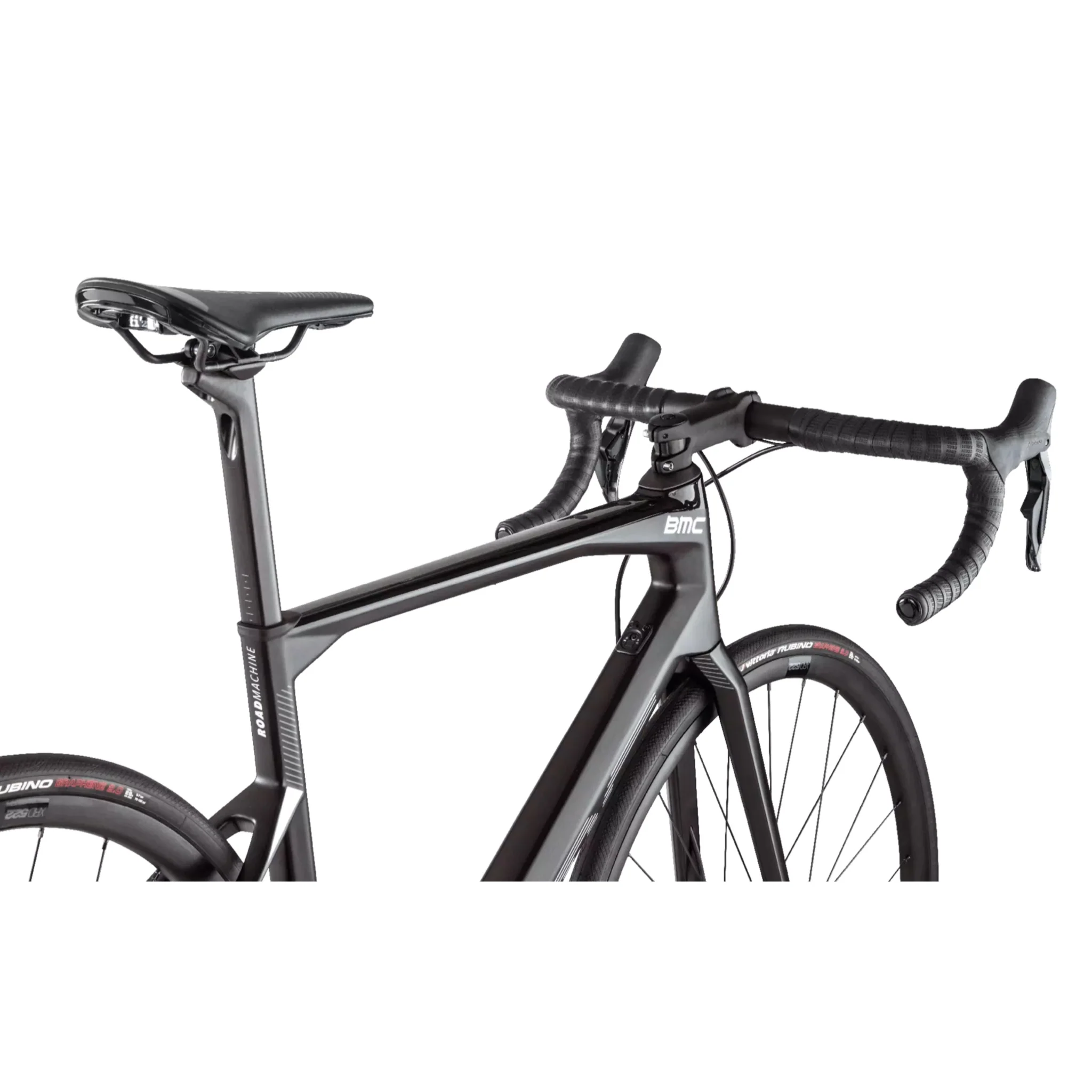 BMC Roadmachine Three Endurance Road Bike Carbon/White/Grey - Image 3