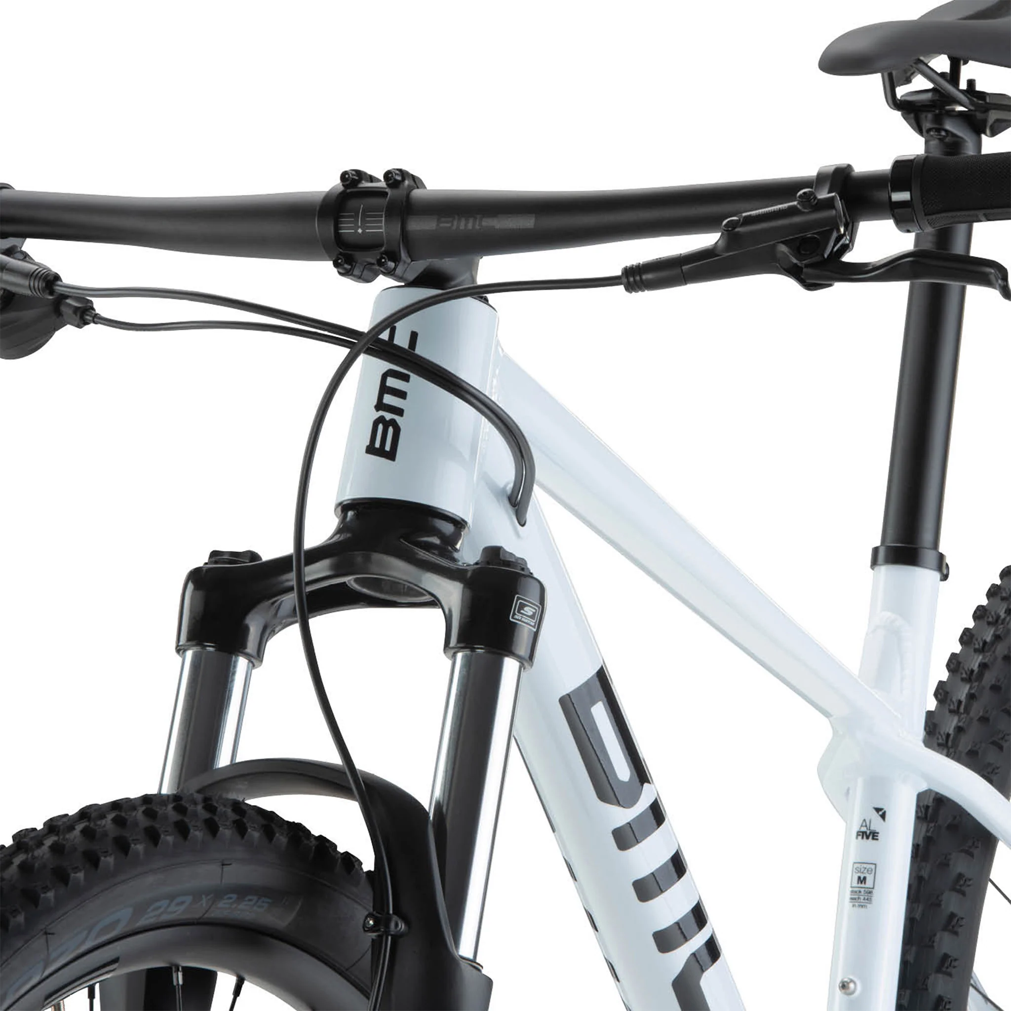 BMC Two Stroke AL Five Cross-Country Mountain Bike White/Black/Silver - Image 2