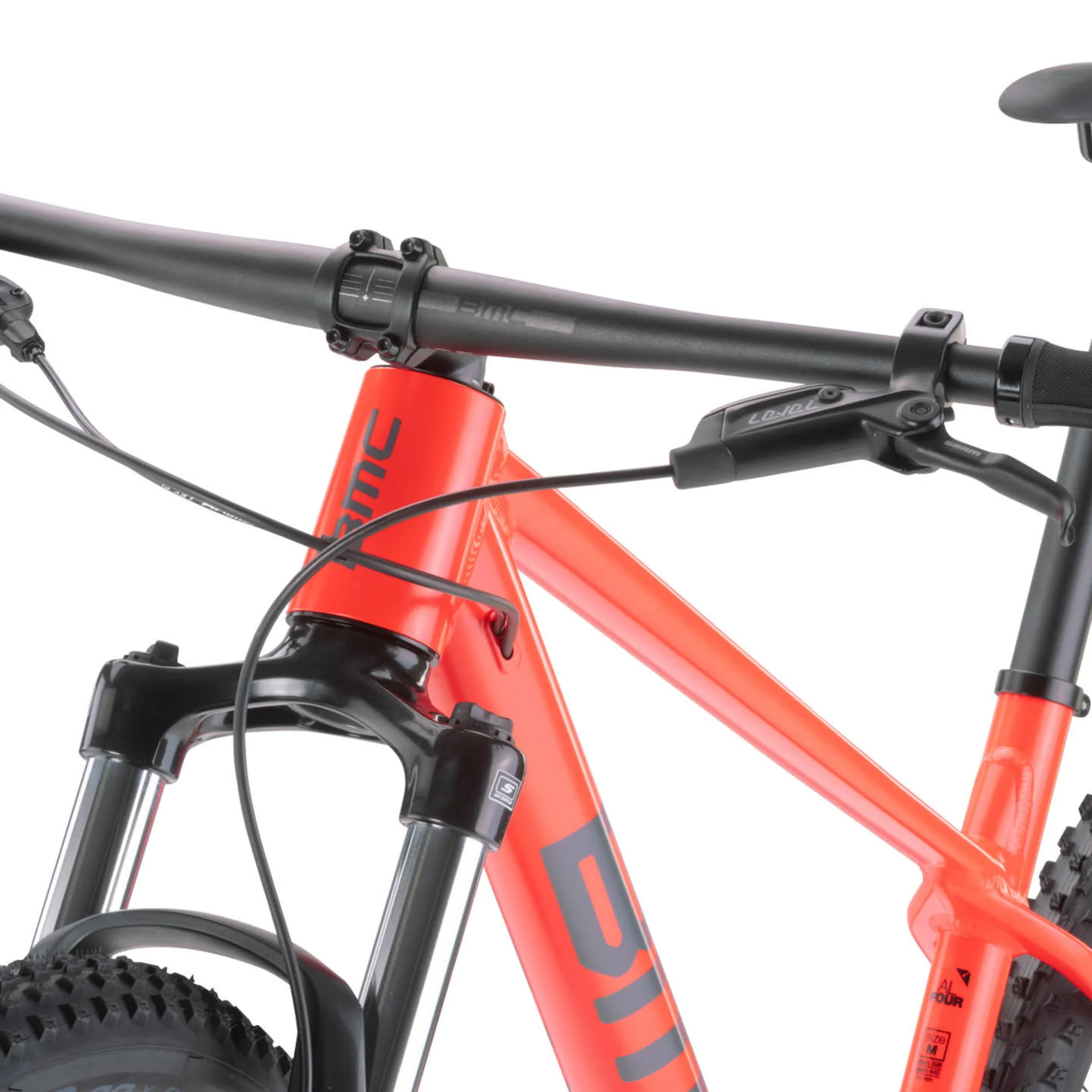 BMC Two Stroke AL Four Cross-Country Mountain Bike Red/Grey - Image 3