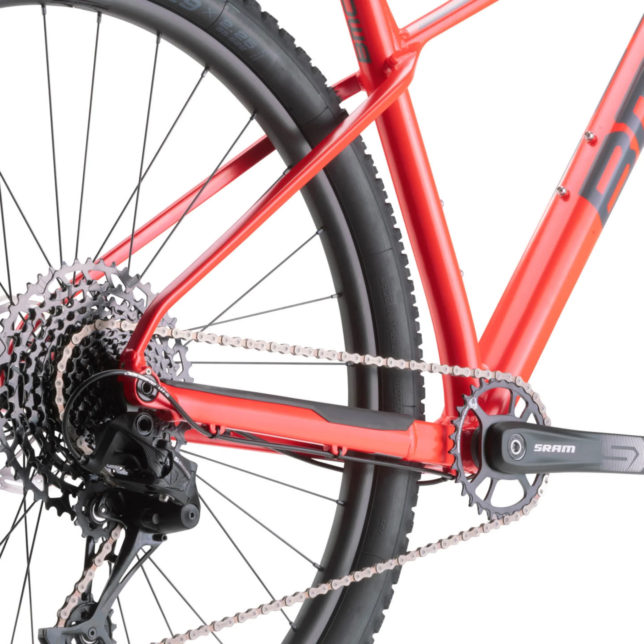 BMC Two Stroke AL Four Cross-Country Mountain Bike Red/Grey - Image 6