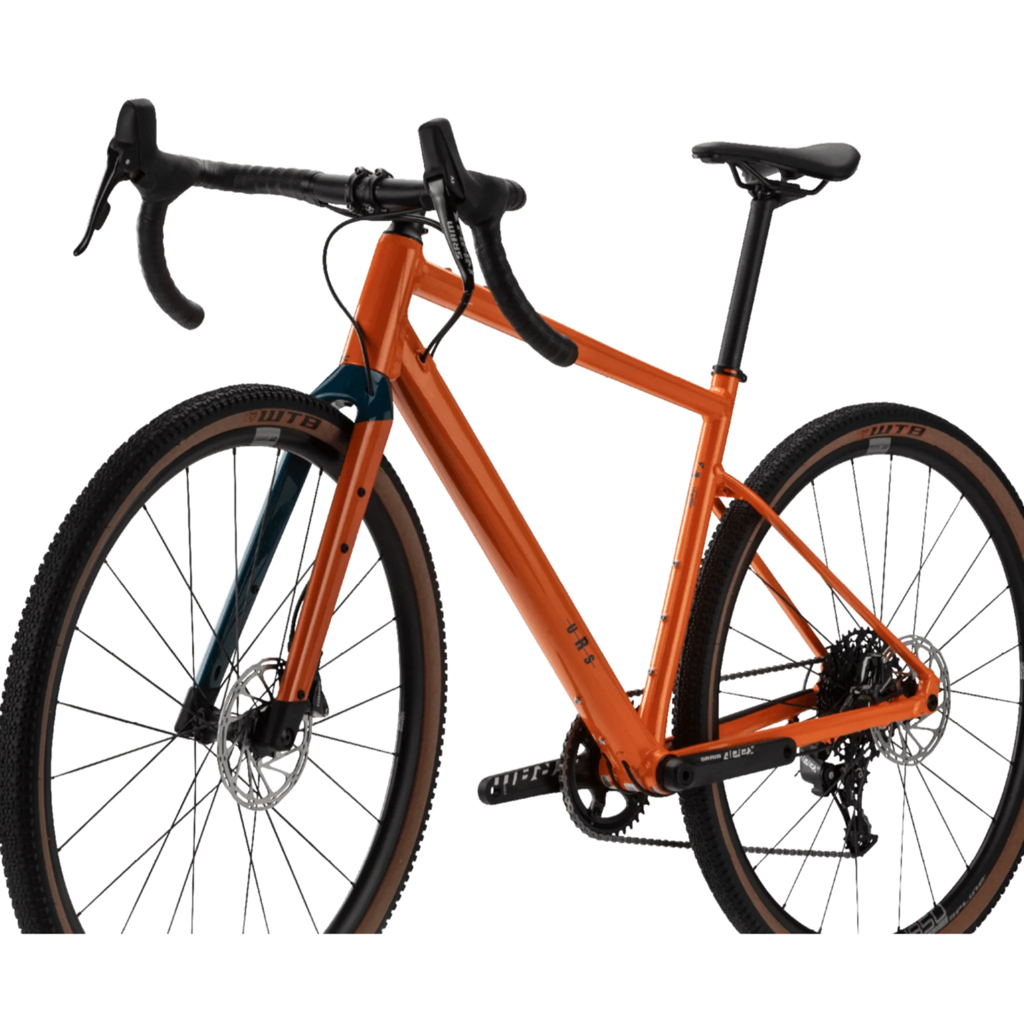 BMC URS AL One Gravel Bike Orange/Petrol/White - Image 2