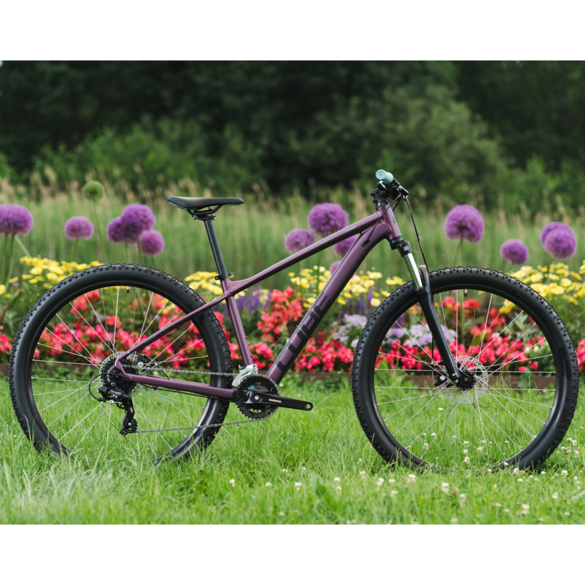 Cube Access Women's Hardtail Mountain Bike Deep Violet 'n' Purple - Image 4