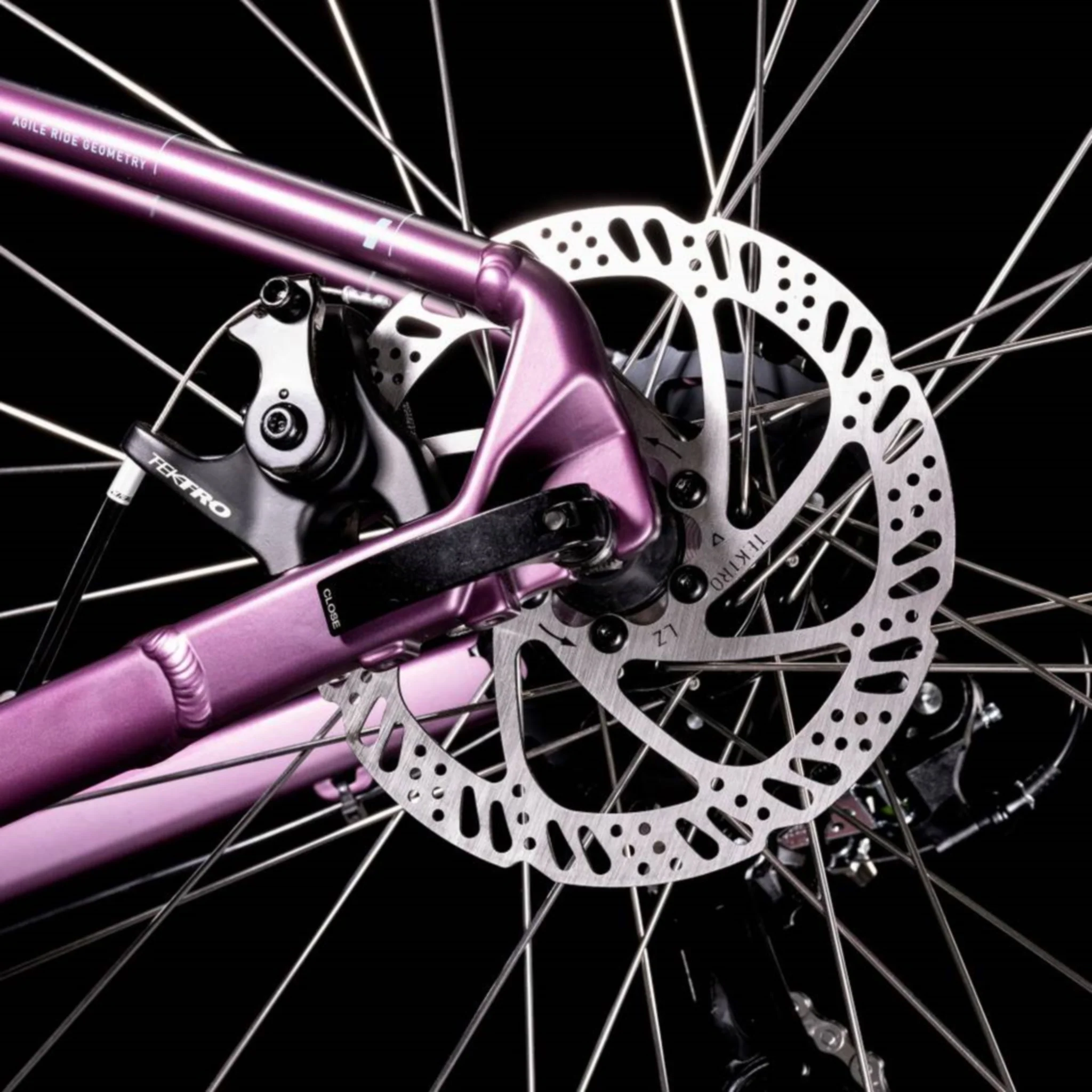 Cube Access Women's Hardtail Mountain Bike Deep Violet 'n' Purple - Image 6