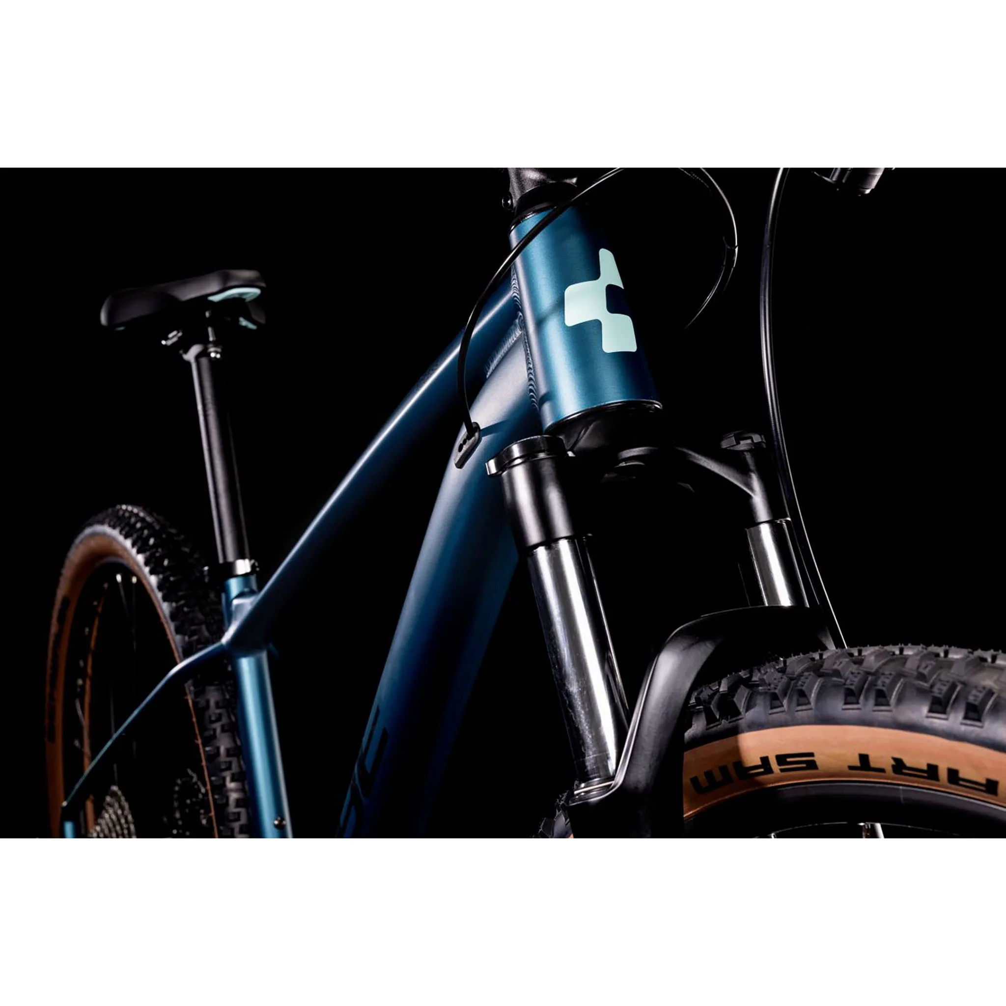 Cube Access WS Pro Women's Hardtail Mountain Bike Metal Petrol 'n' Mint - Image 3
