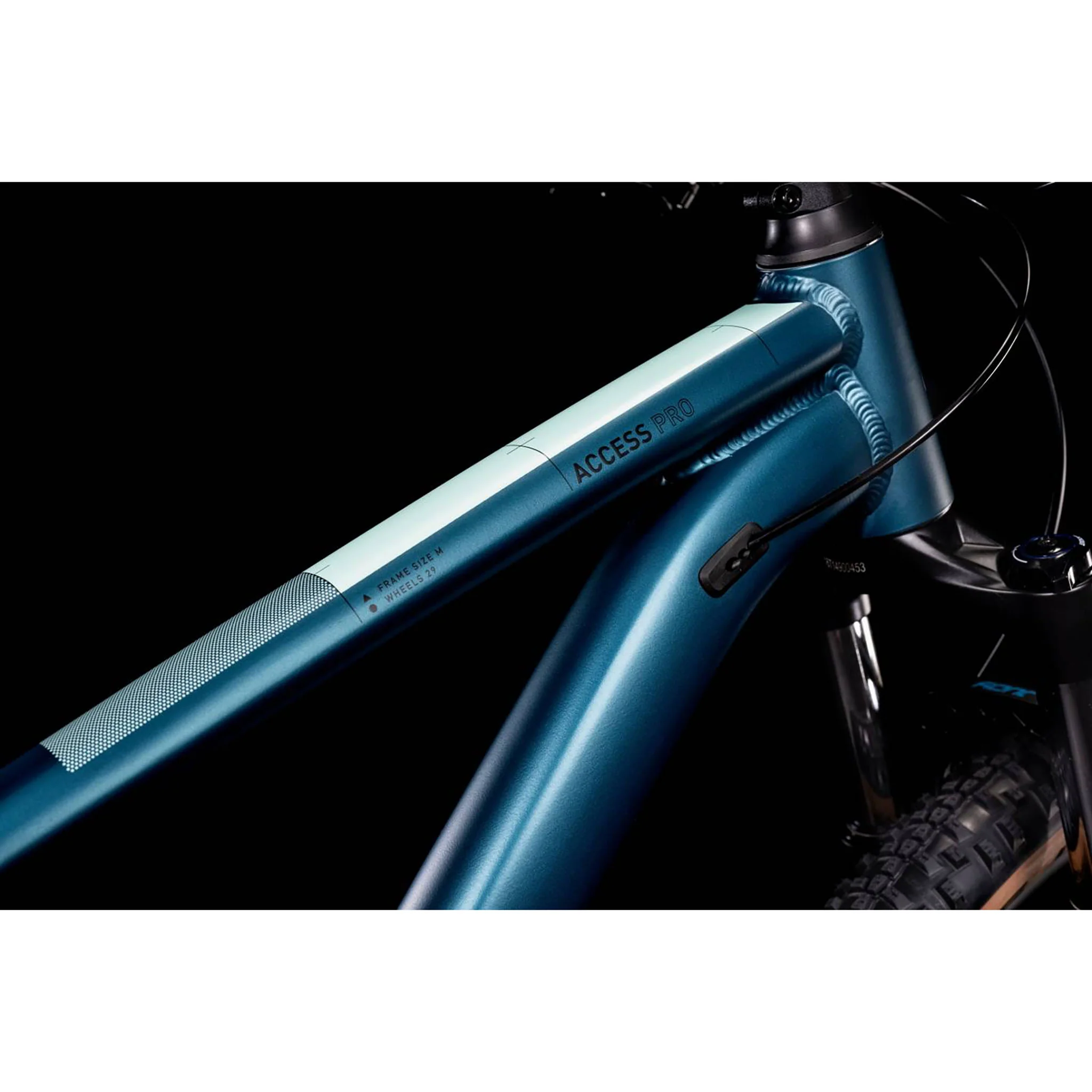 Cube Access WS Pro Women's Hardtail Mountain Bike Metal Petrol 'n' Mint - Image 6