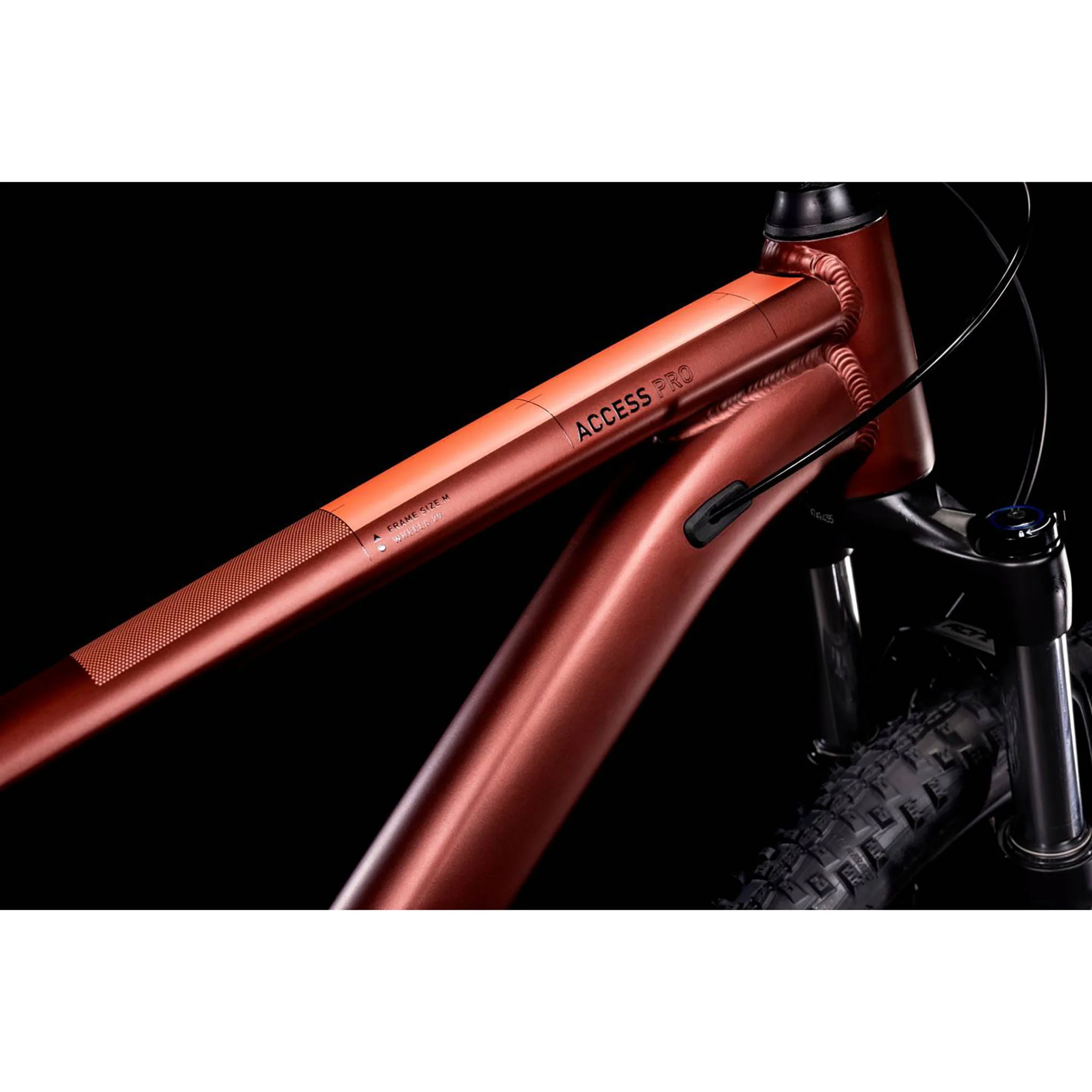 Cube Access WS Pro Women's Hardtail Mountain Bike Ruby Metal 'n' Pink - Image 6