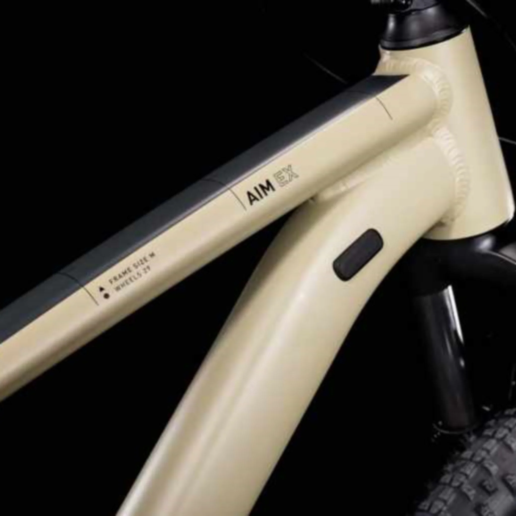 Cube Aim EX Hardtail Mountain Bike Desert 'n' Black - Image 4