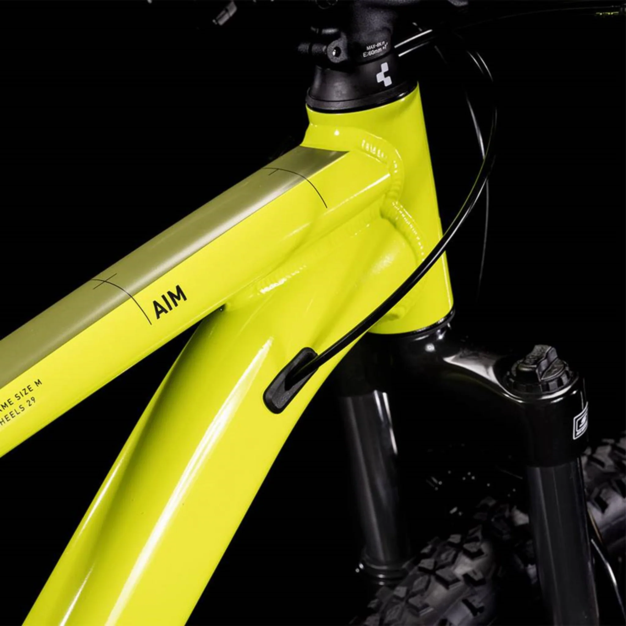 Cube Aim Hardtail Mountain Bike Green 'n' Moss - Image 3