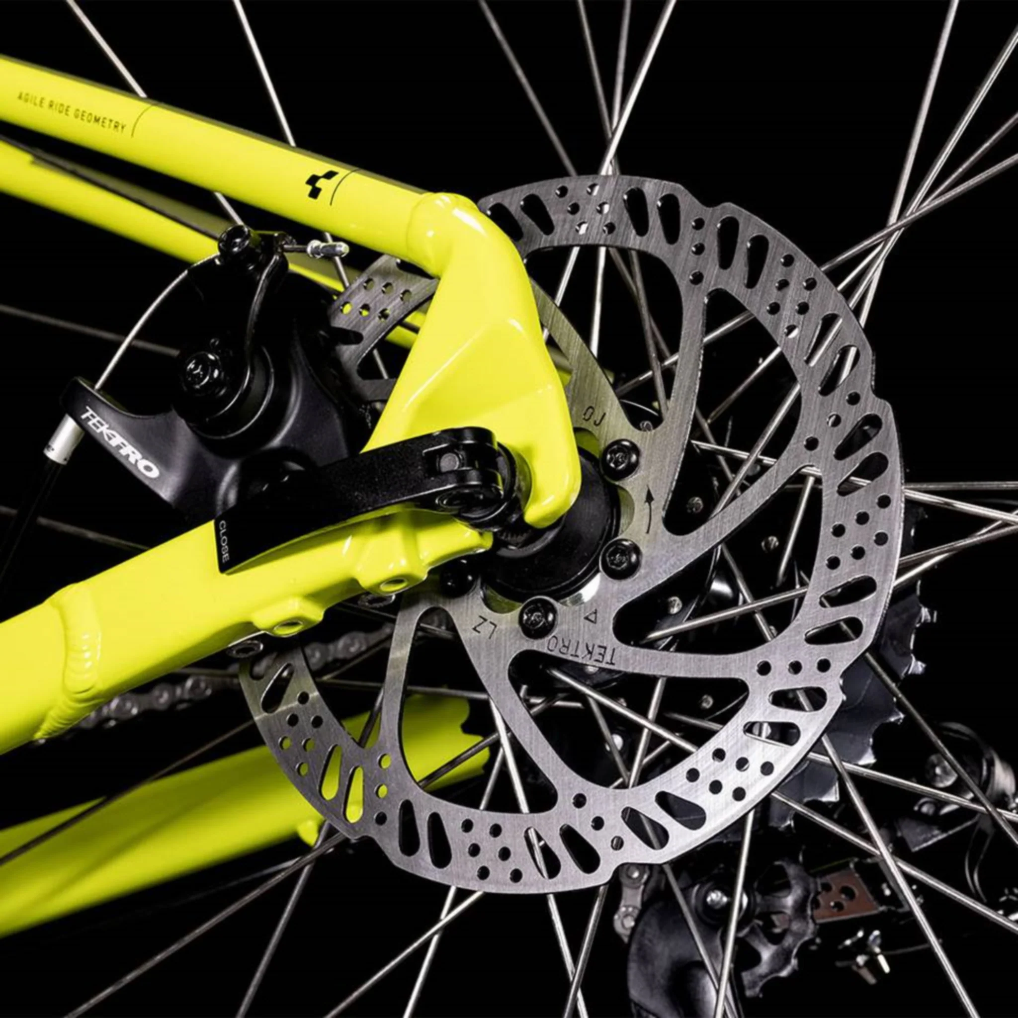 Cube Aim Hardtail Mountain Bike Green 'n' Moss - Image 6