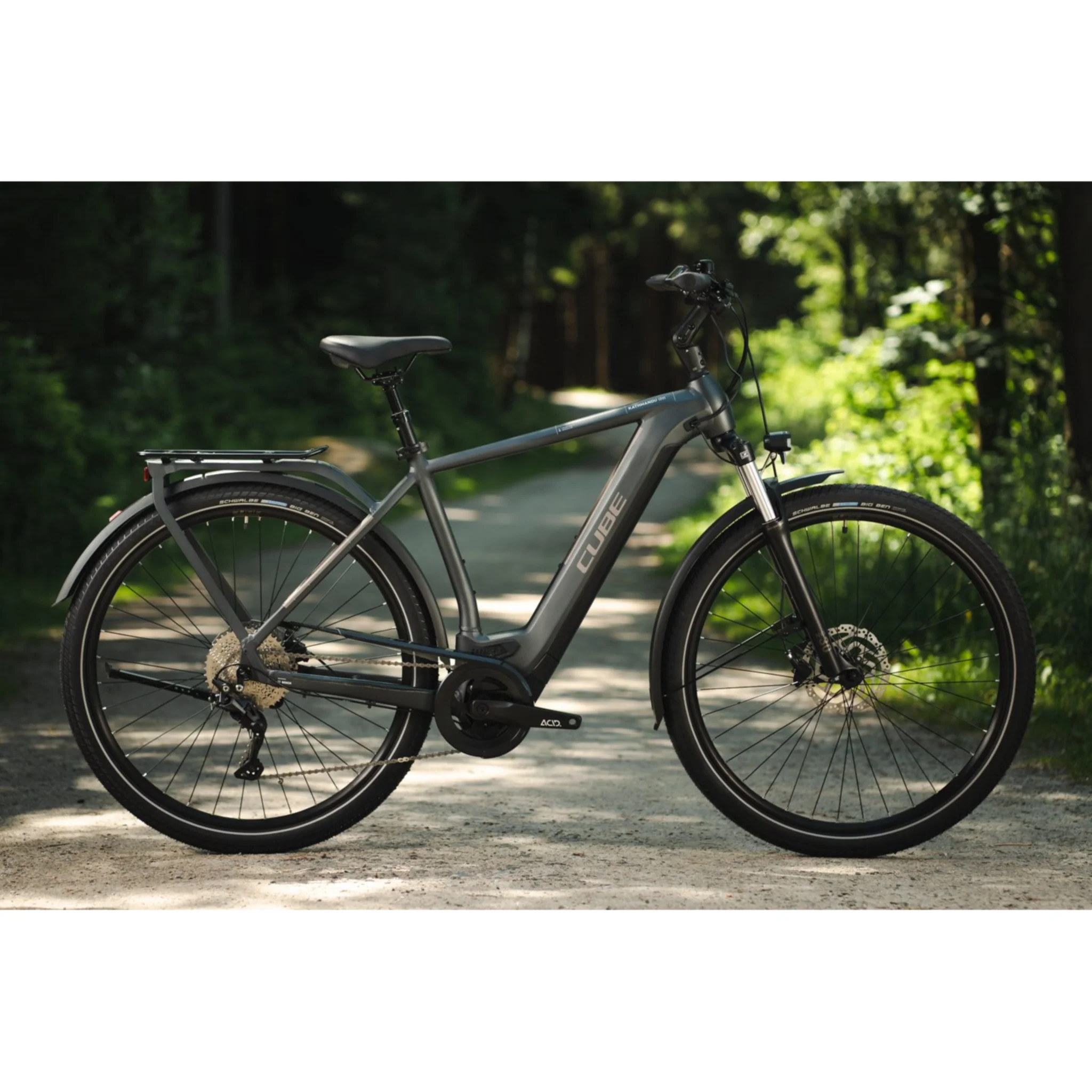 Cube Kathmandu Hybrid One Electric Bike 625Wh Battery Iridium 'n' Teak - Image 3