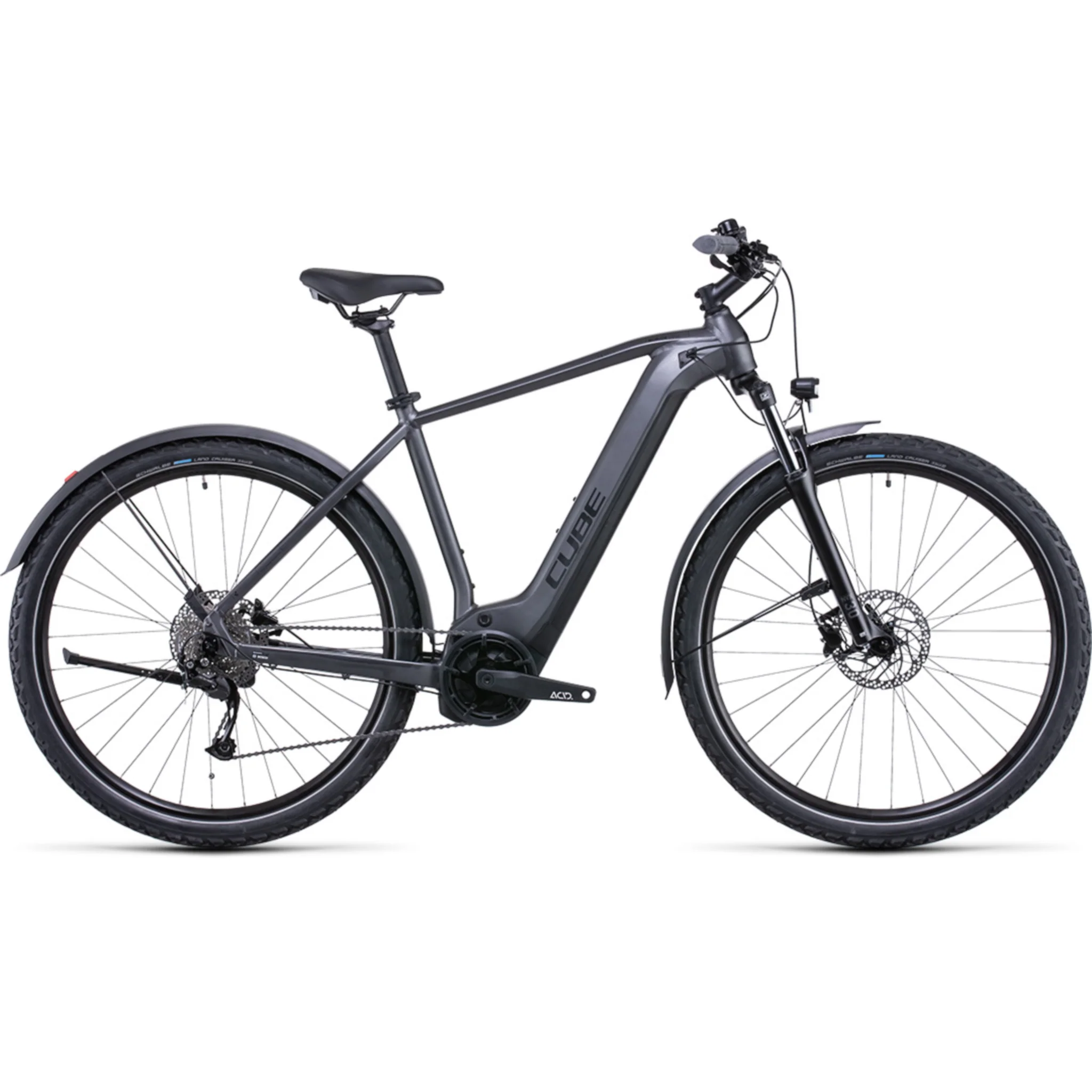 Cube Nuride Hybrid Performance 500 Allroad Electric Bike 504Wh Battery Graphite 'n' Black