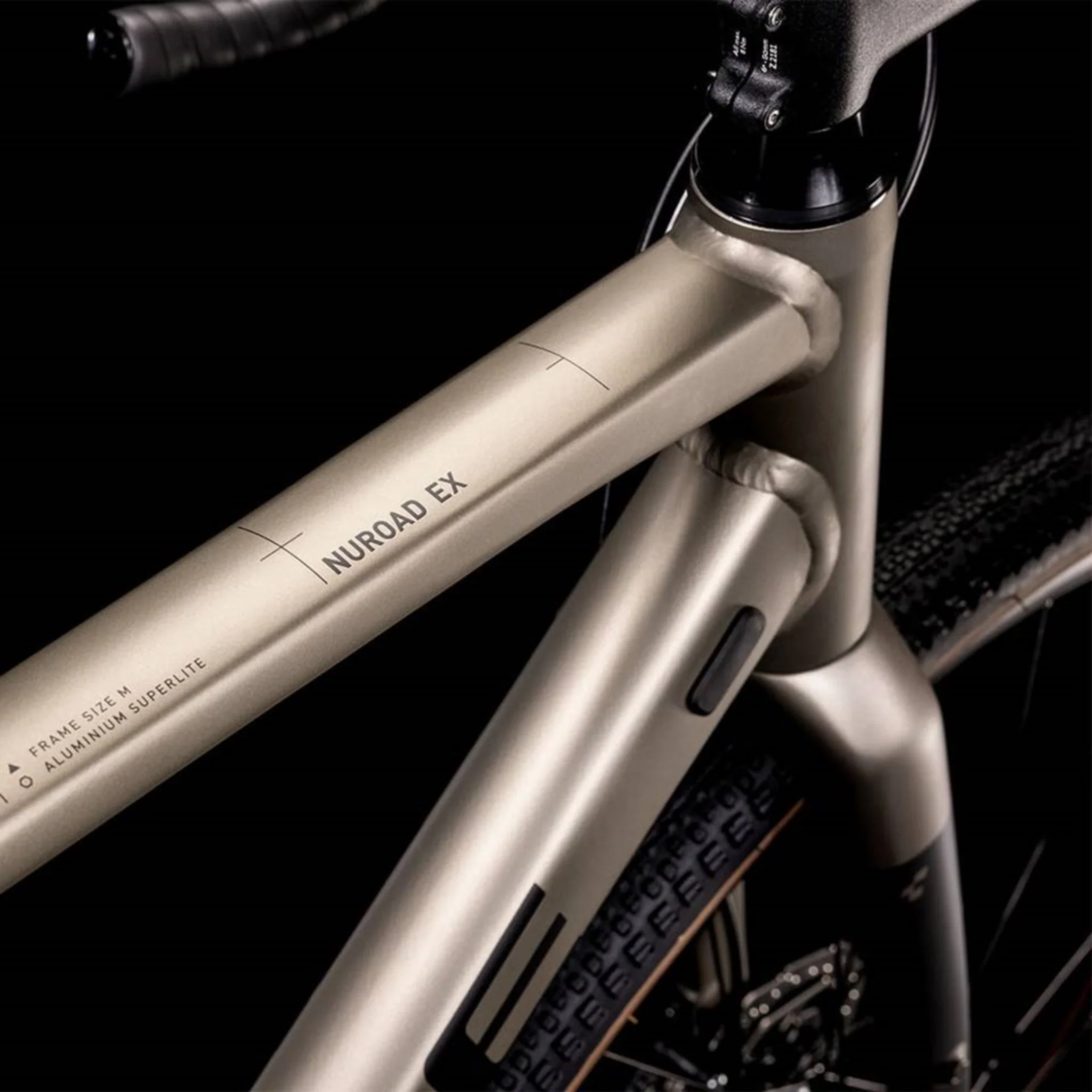 Cube Nuroad EX Gravel Bike Flashstone 'n' Orange - Image 4
