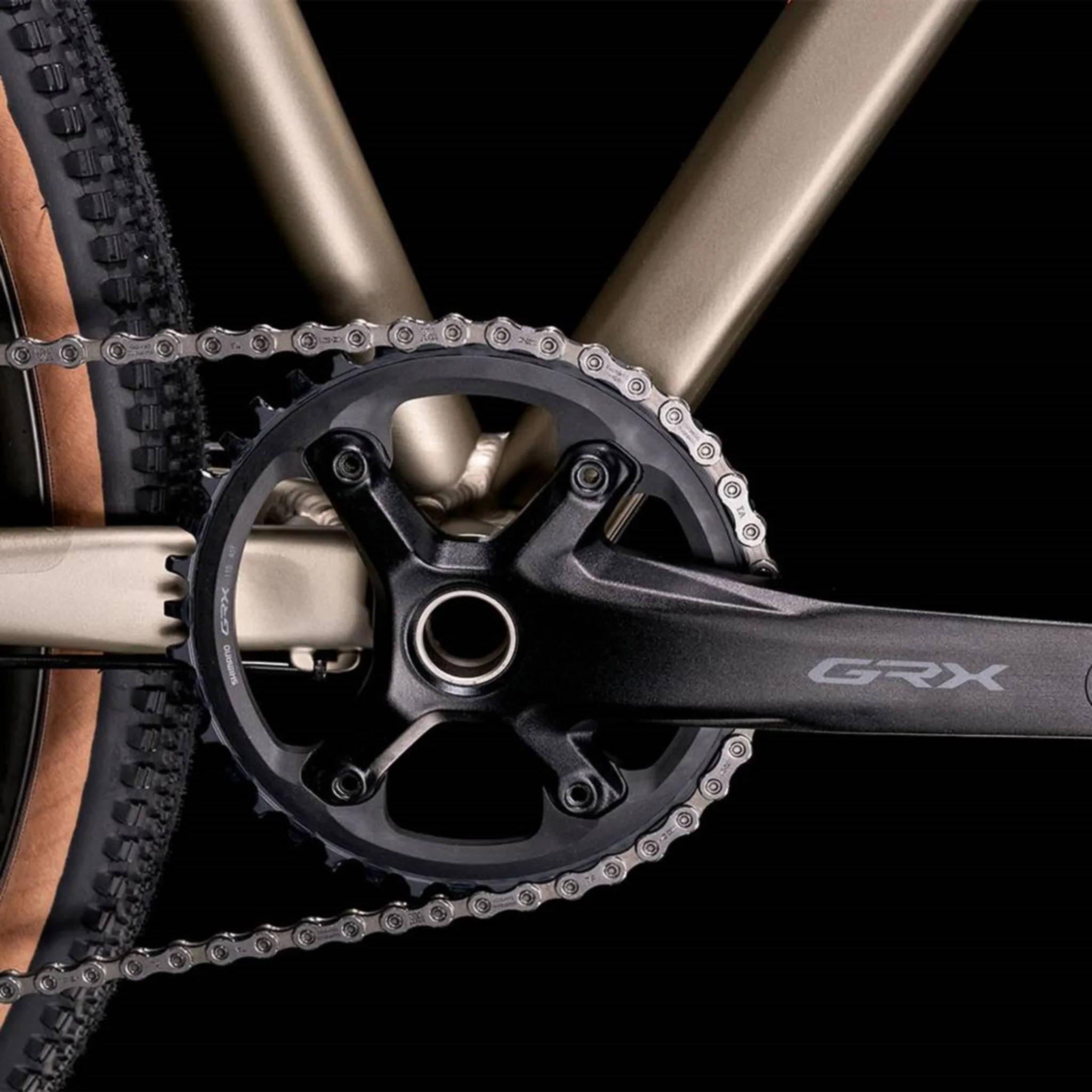 Cube Nuroad EX Gravel Bike Flashstone 'n' Orange - Image 6