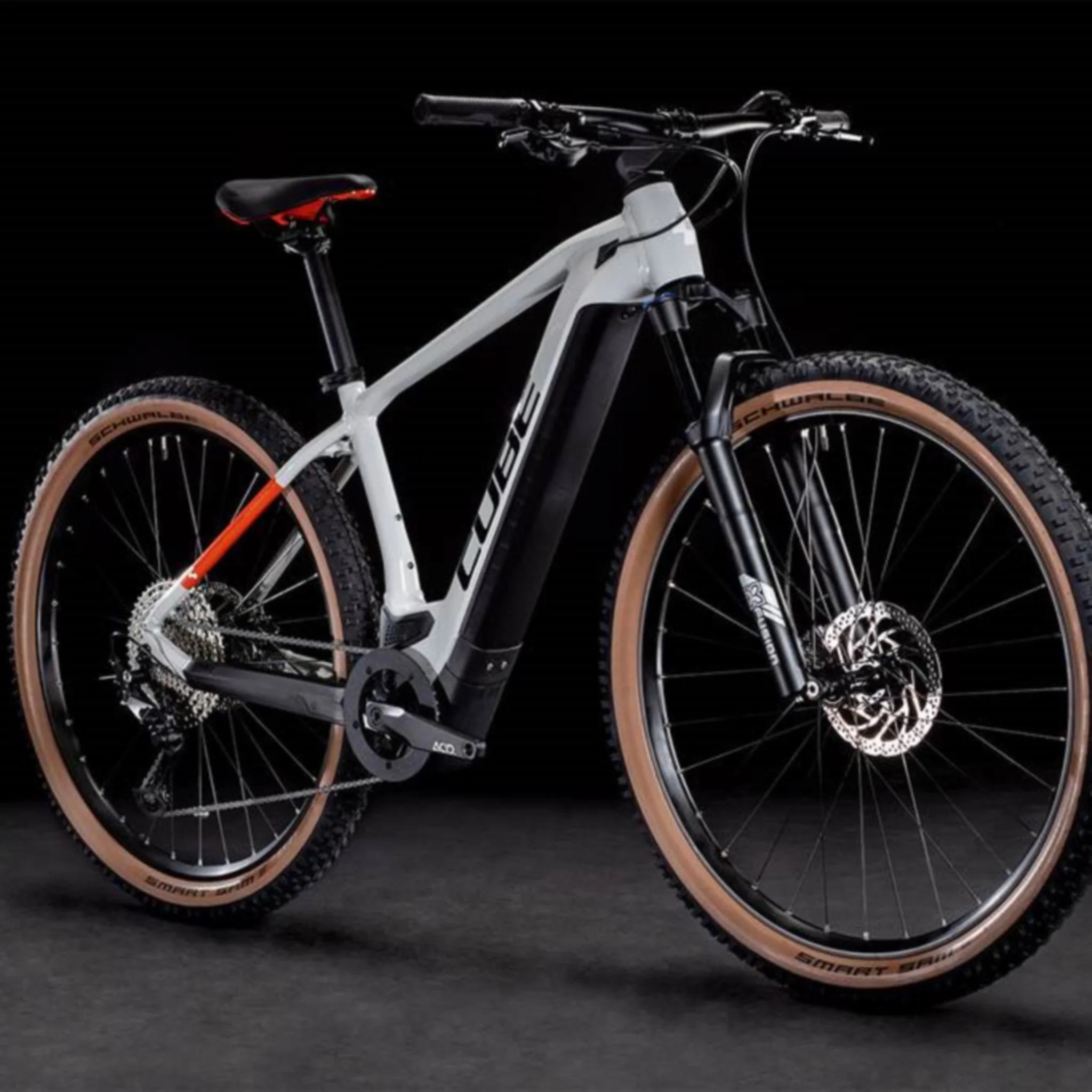 Cube Reaction Hybrid Pro Electric Mountain Bike Prisma Grey 'n' Red 625Wh Battery - Image 2
