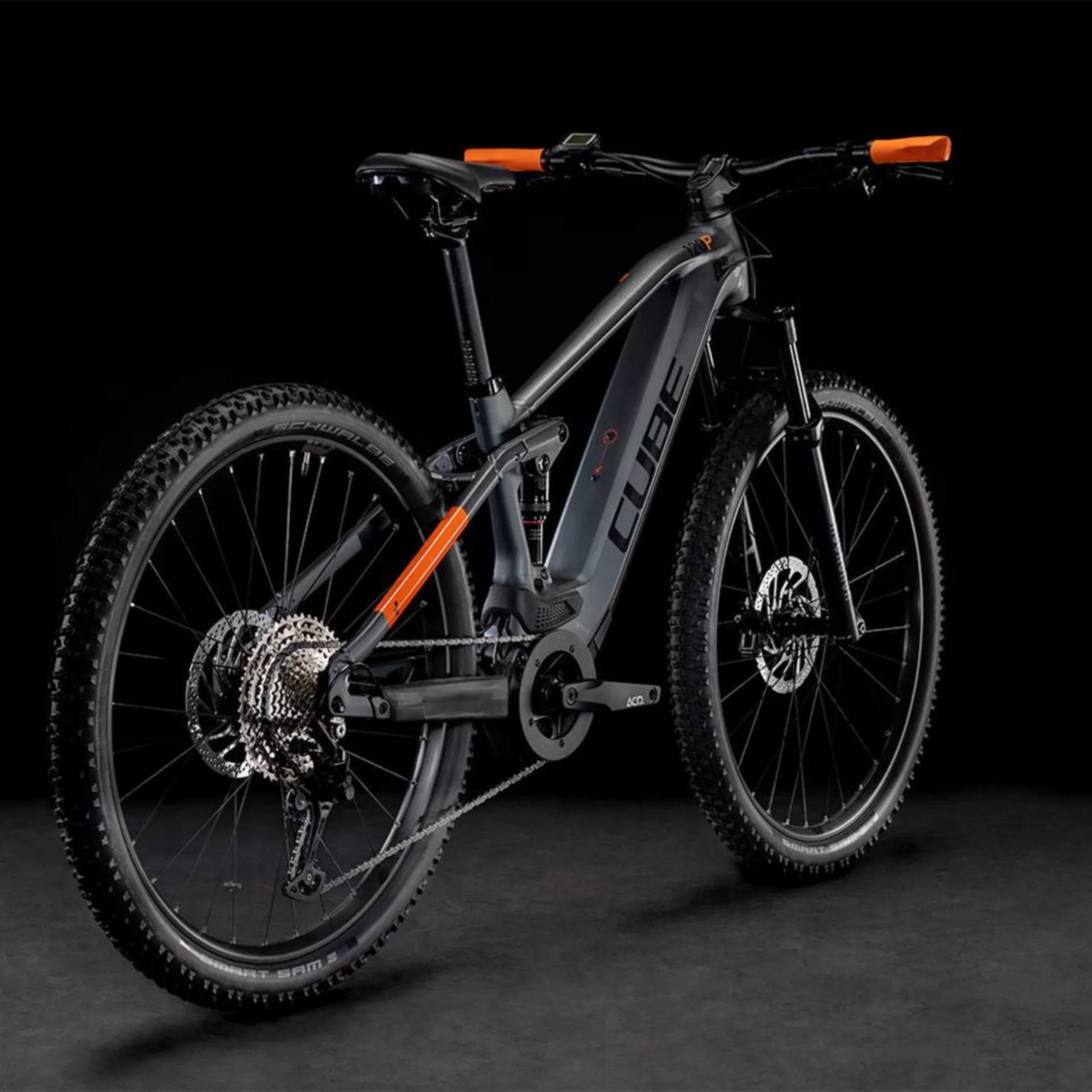 Cube Stereo Hybrid 120 Pro Electric Bike 625Wh Battery Flash Grey 'n' Orange - Image 2