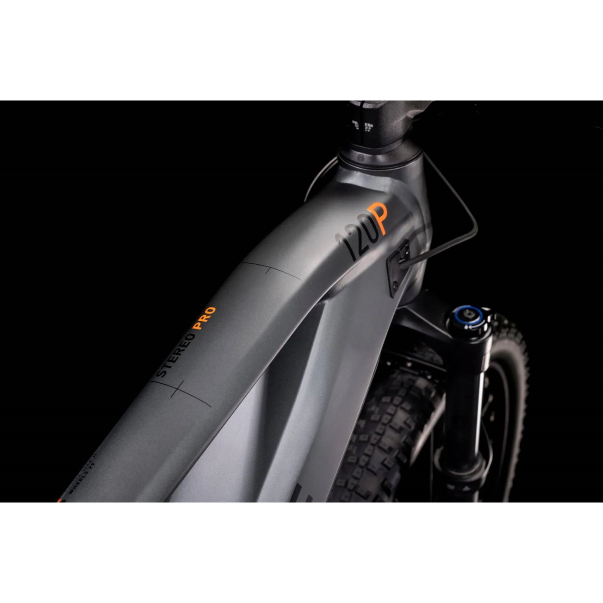 Cube Stereo Hybrid 120 Pro Electric Bike 625Wh Battery Flash Grey 'n' Orange - Image 7