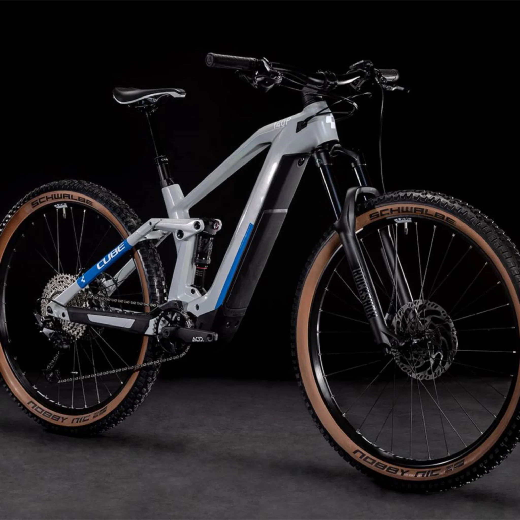 Cube Stereo Hybrid 140 HPC Pro 625 Electric Bike 625Wh Battery Prisma-grey 'n' Blue - Image 2