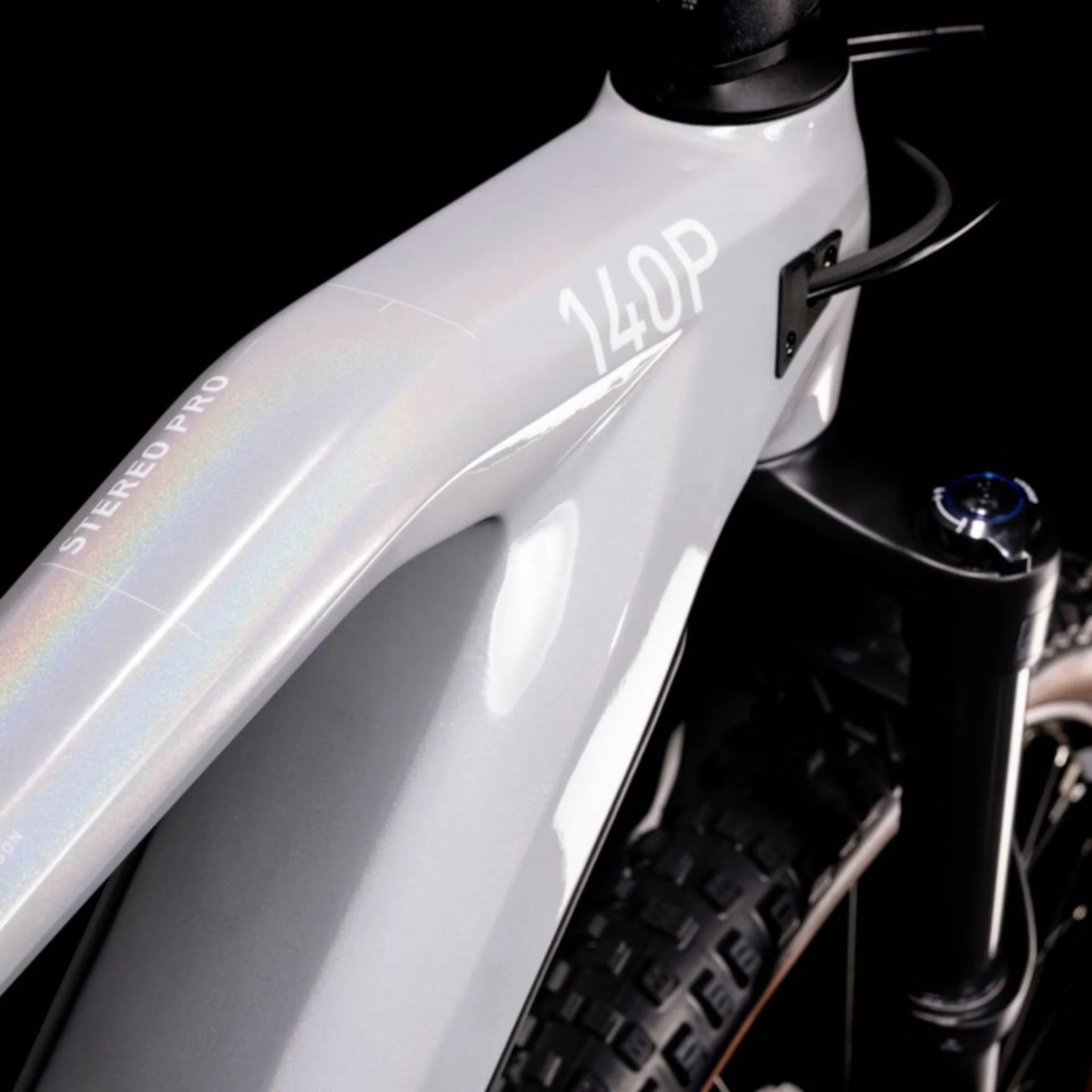 Cube Stereo Hybrid 140 HPC Pro 625 Electric Bike 625Wh Battery Prisma-grey 'n' Blue - Image 6