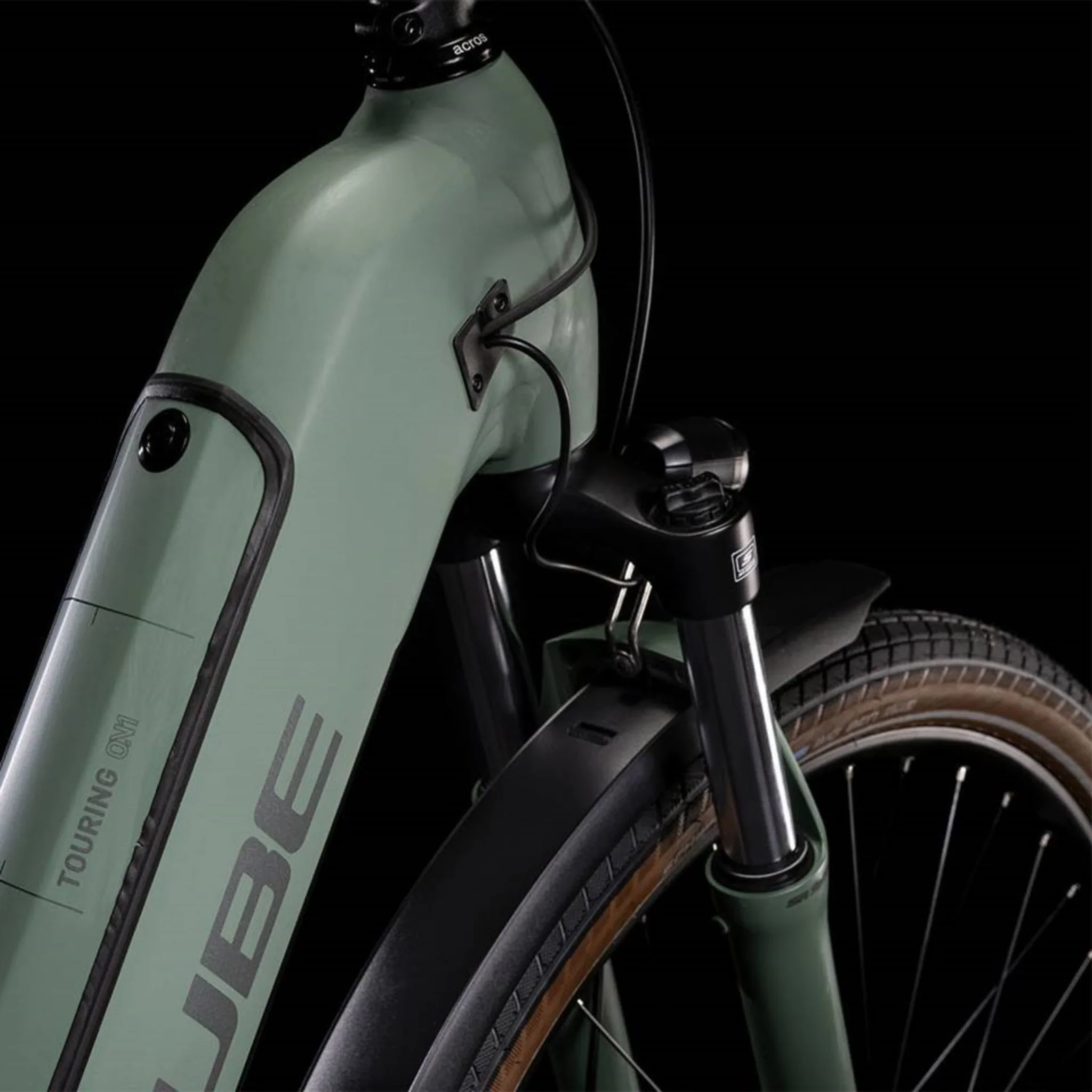 Cube Touring Hybrid One 500 Electric Bike Easy Entry Green 'n' Sharp Green 504Wh Battery - Image 3