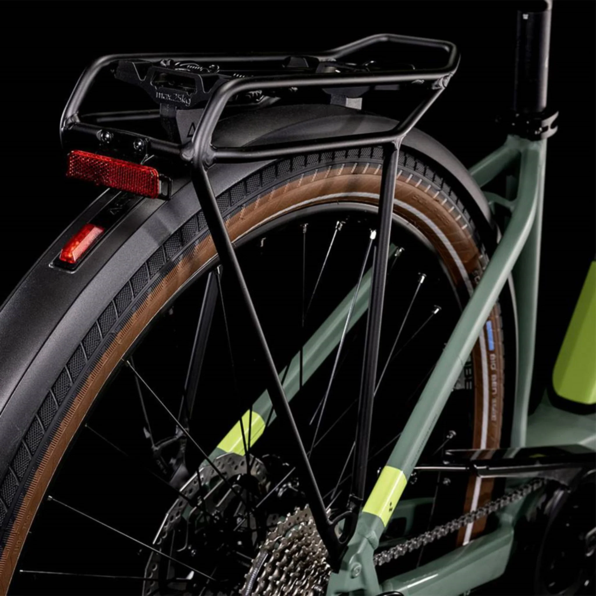 Cube Touring Hybrid One 500 Electric Bike Easy Entry Green 'n' Sharp Green 504Wh Battery - Image 6