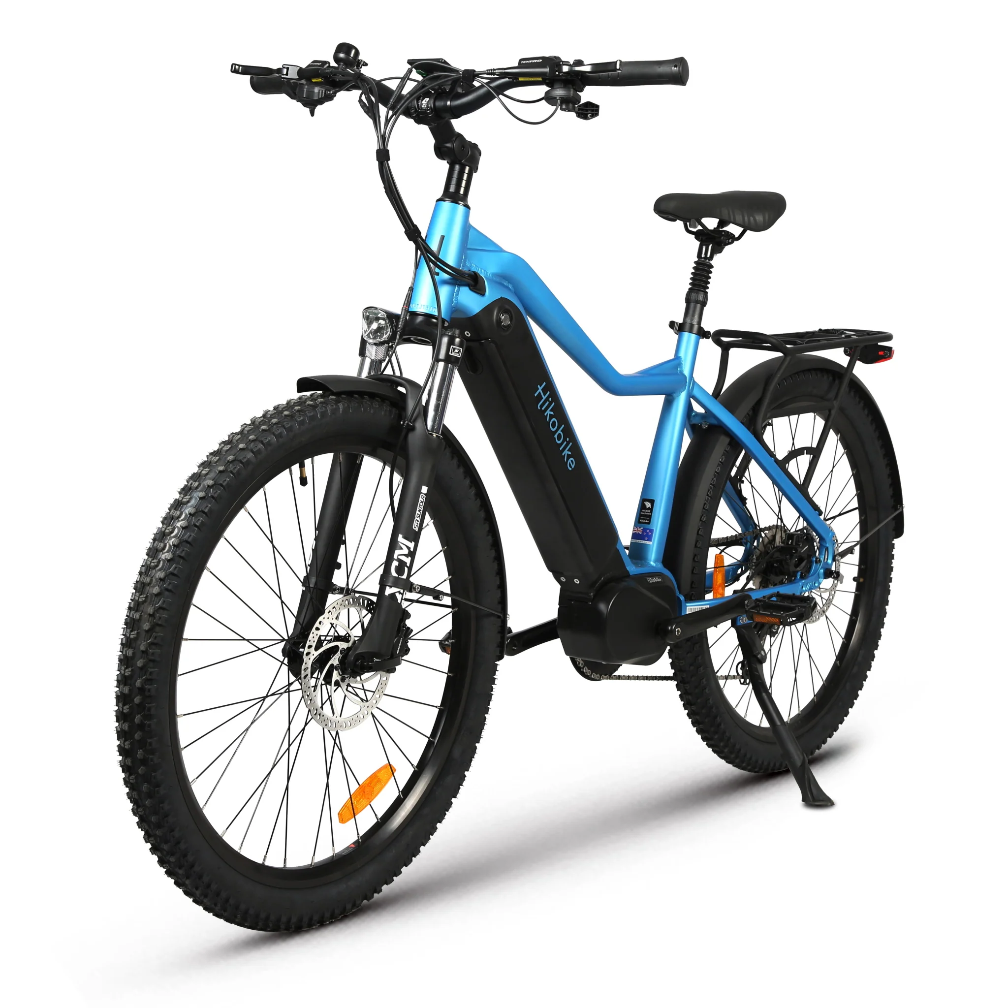 Hiko Ascent Electric Bike 672Wh Battery Blue - Image 2