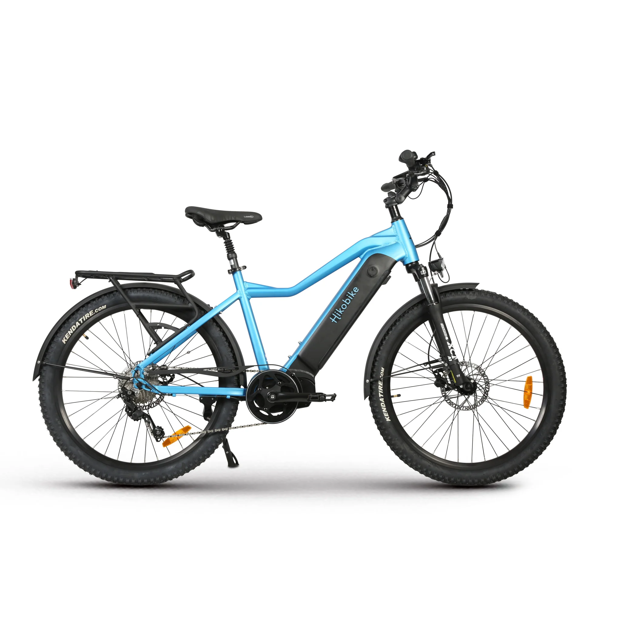 Hiko Ascent Electric Bike 672Wh Battery Blue - Image 3