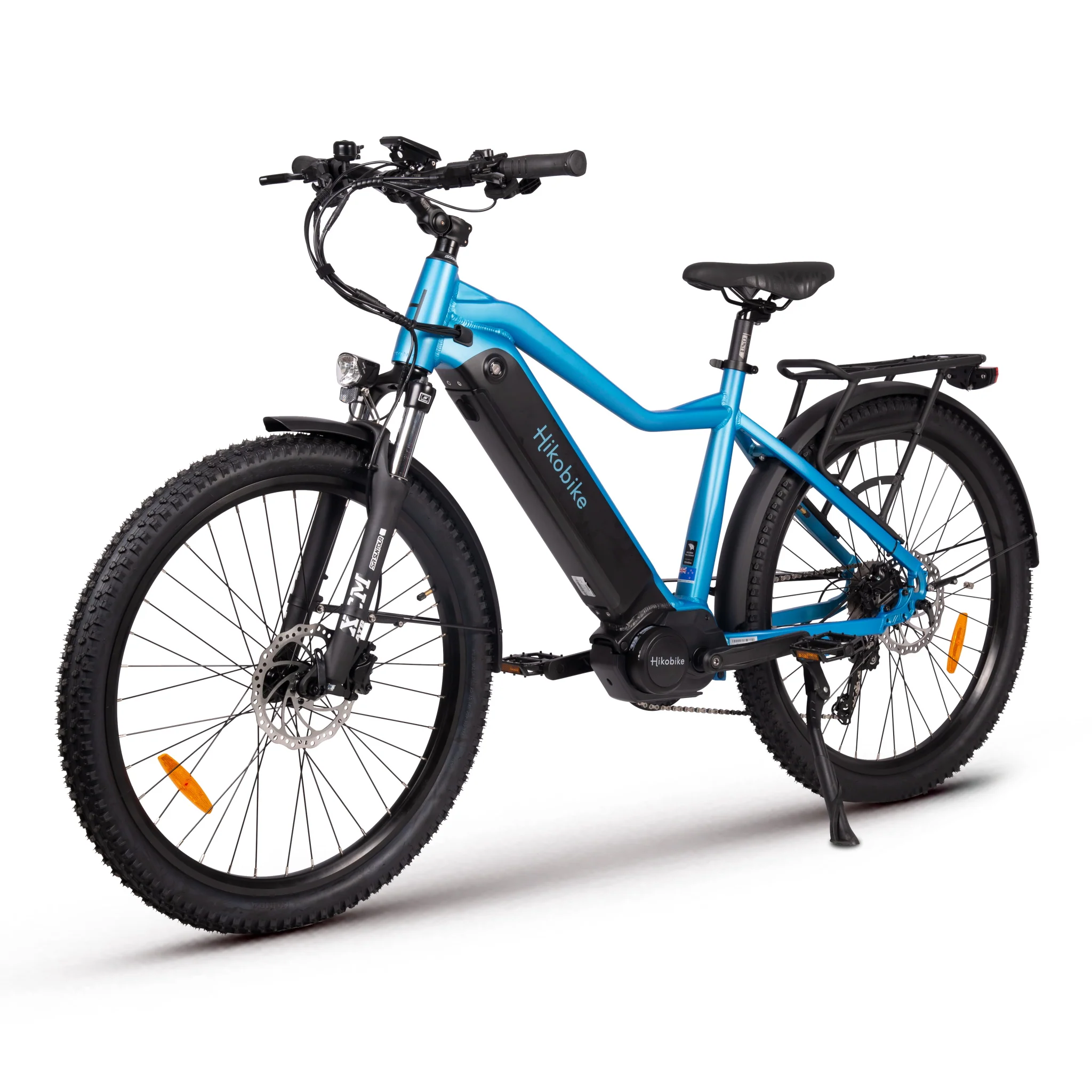 Hiko Ascent Electric Bike 672Wh Battery Blue - Image 2