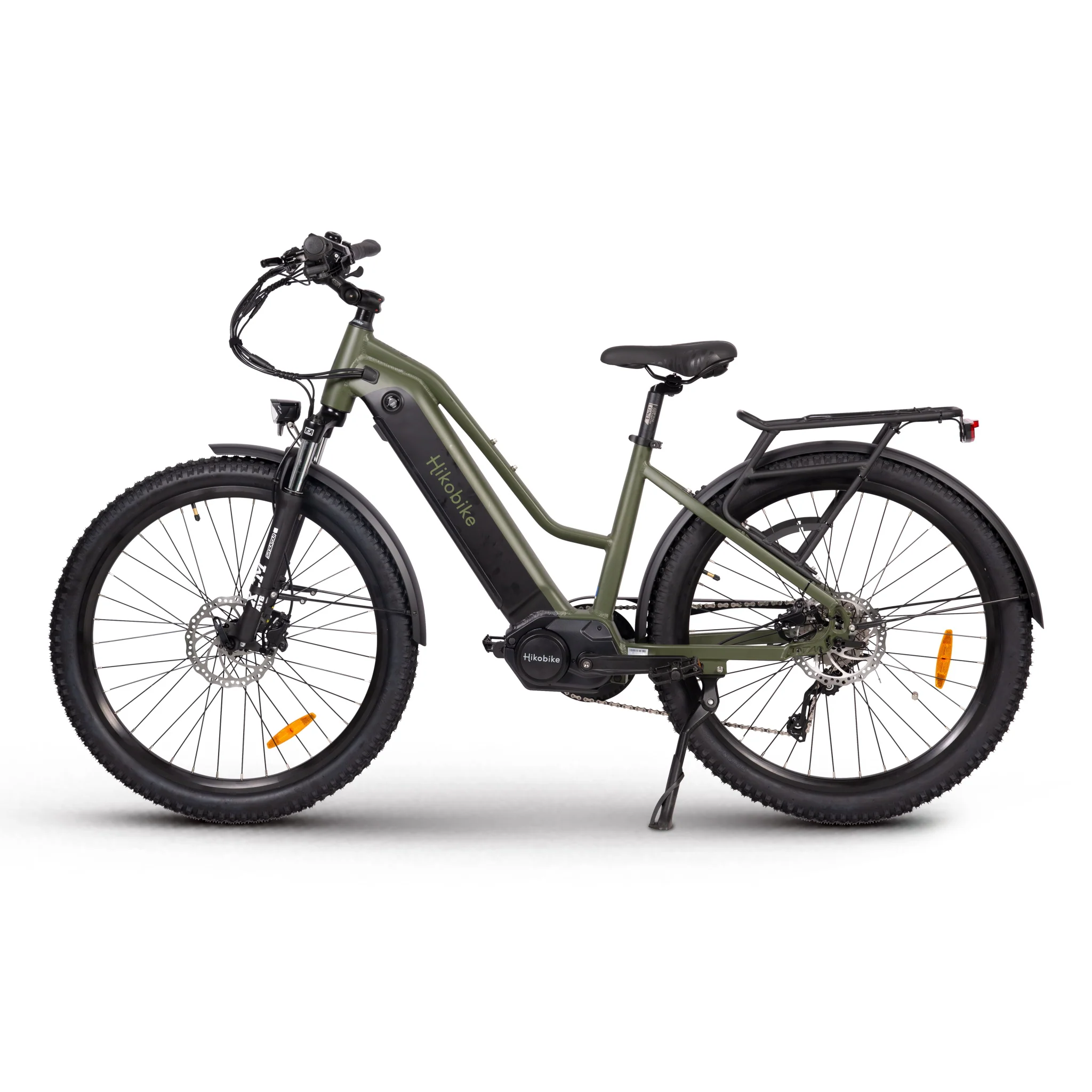 Hiko Rangler Electric Bike 672Wh Battery Olive - Image 2
