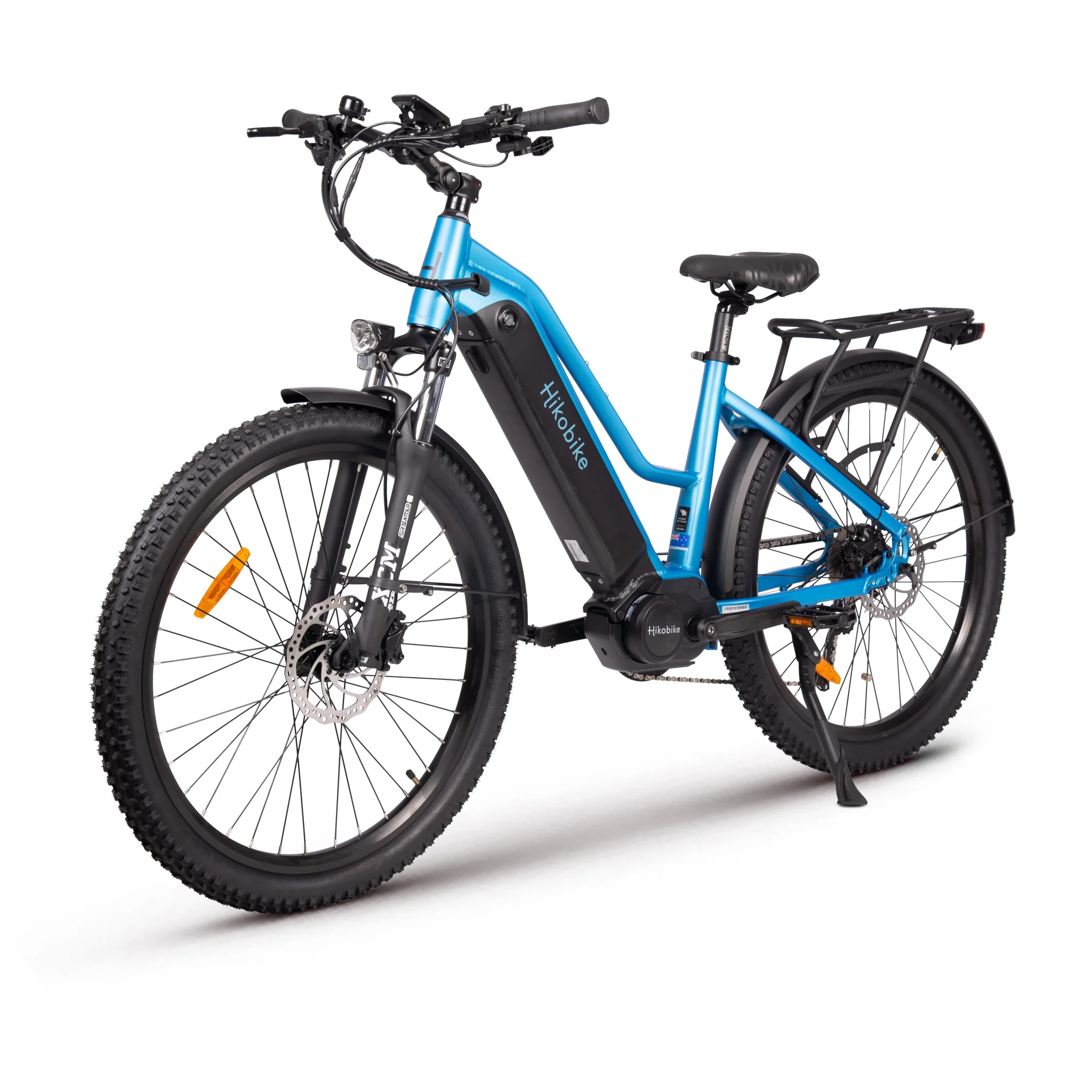Hiko Rangler Electric Bike 840Wh Battery Blue - Image 3