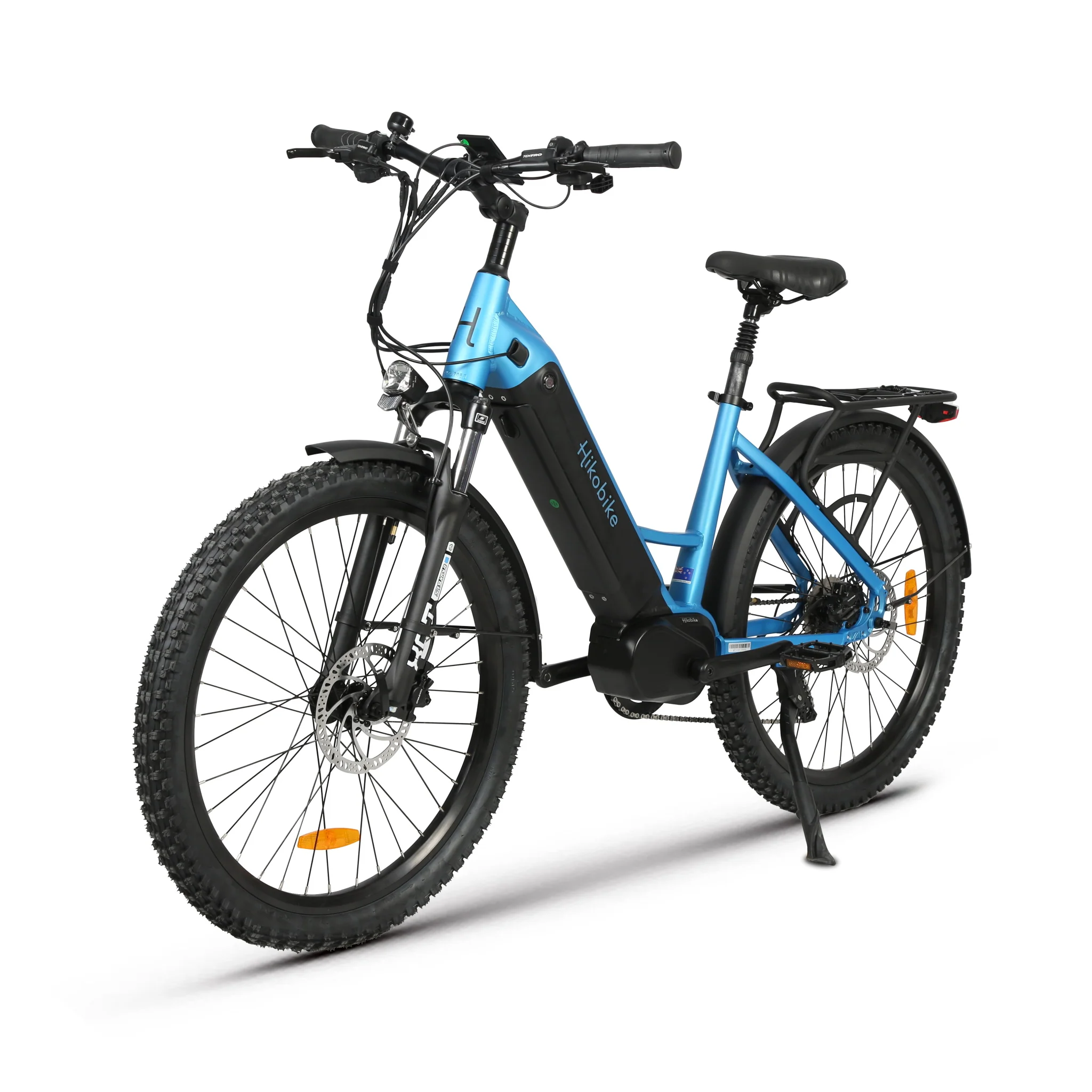 Hiko Vibe Electric Bike 672Wh Battery Blue - Image 2