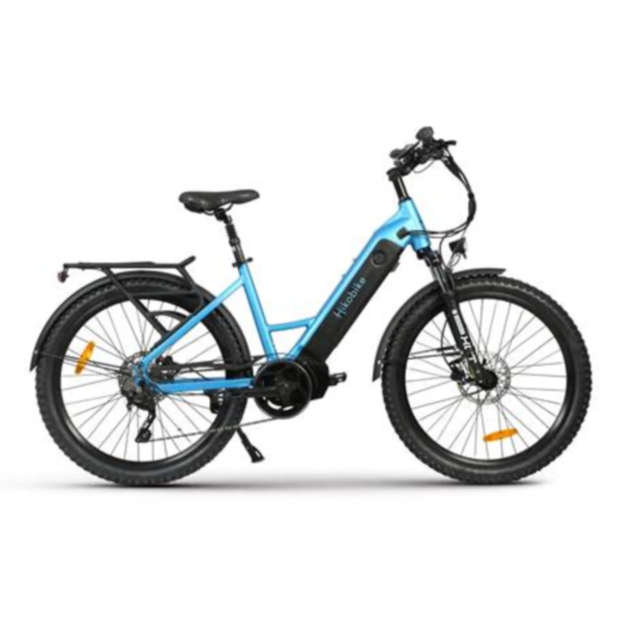 Hiko Vibe Electric Bike 672Wh Battery Blue - Image 3