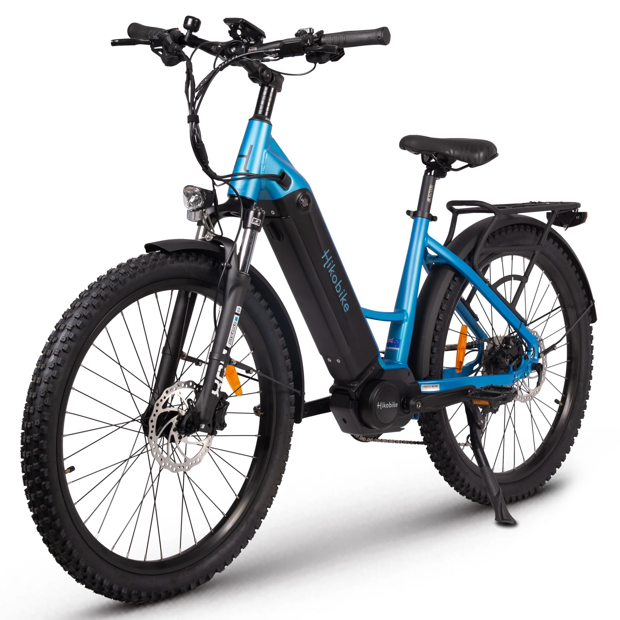Hiko Vibe Electric Bike 672Wh Battery Blue - Image 3