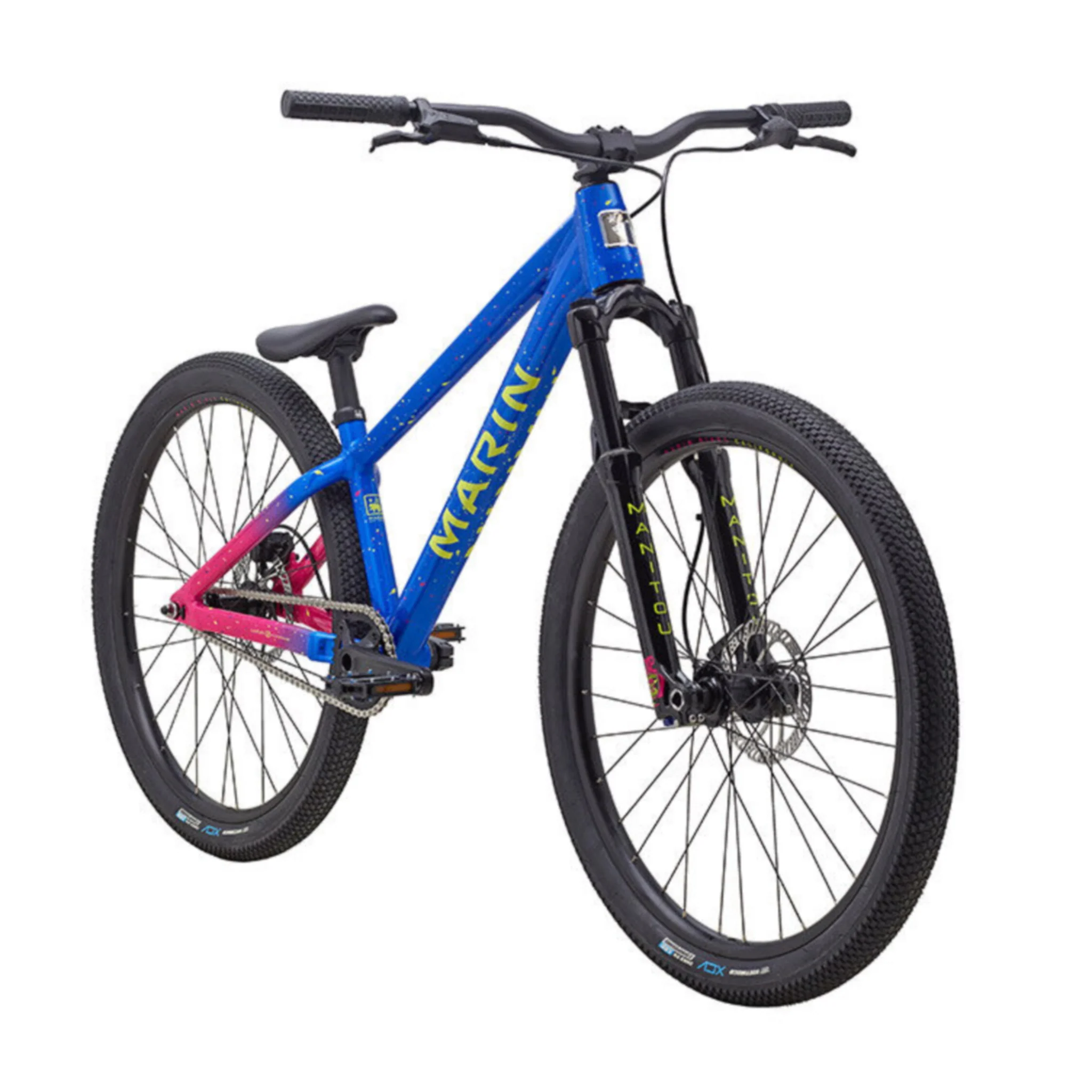 Marin Alcatraz Dirt Jump Bike Blue/Magenta - Image 2
